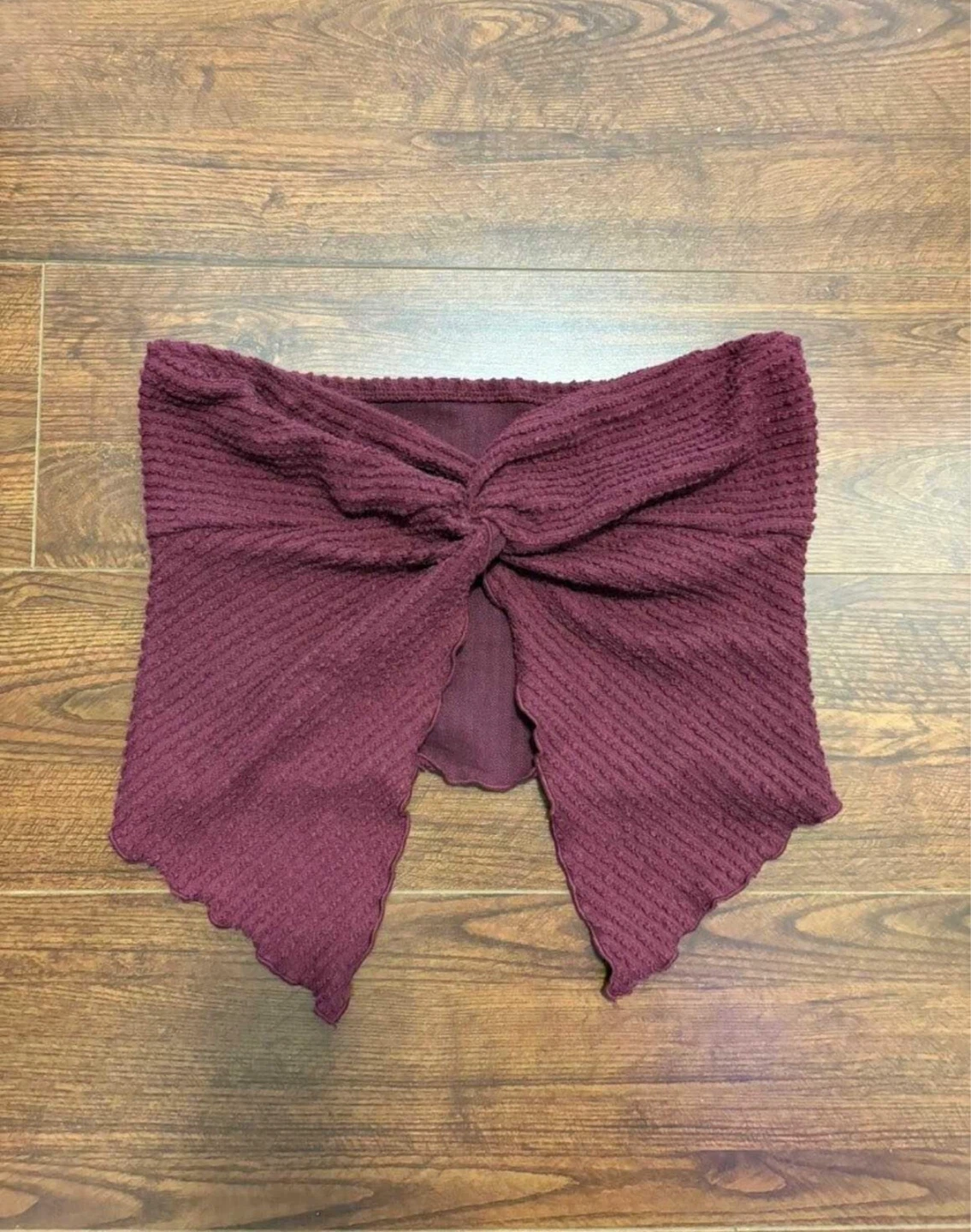 Twisted Front Bandeau Top- Small - photo 2