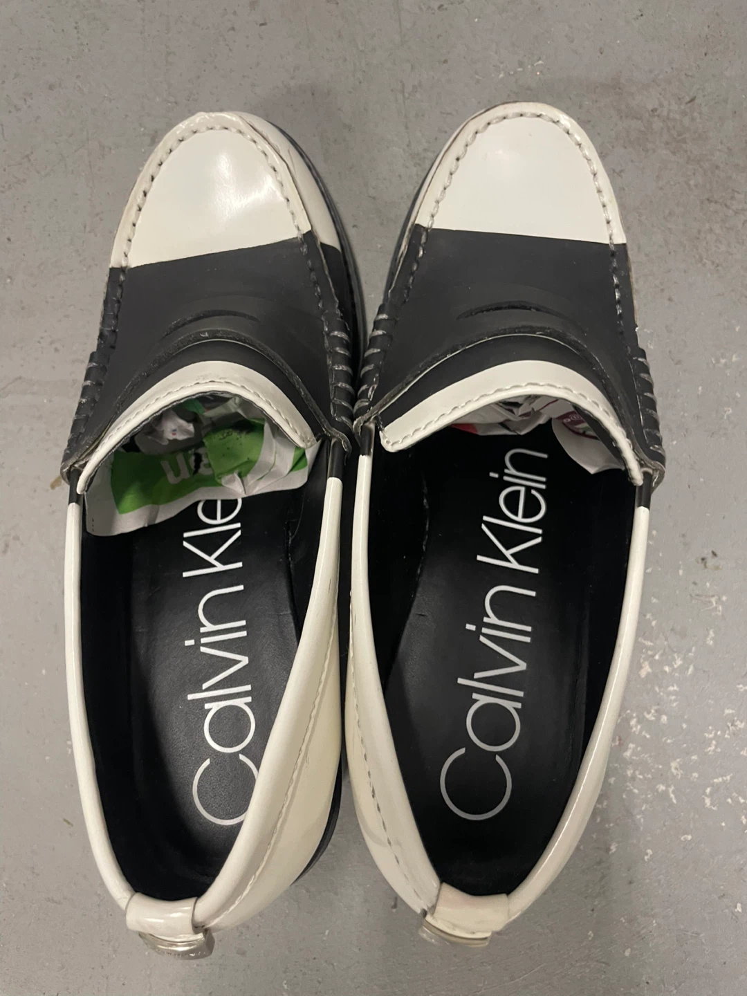 Calvin Klein Loafers - Black and White - photo 3