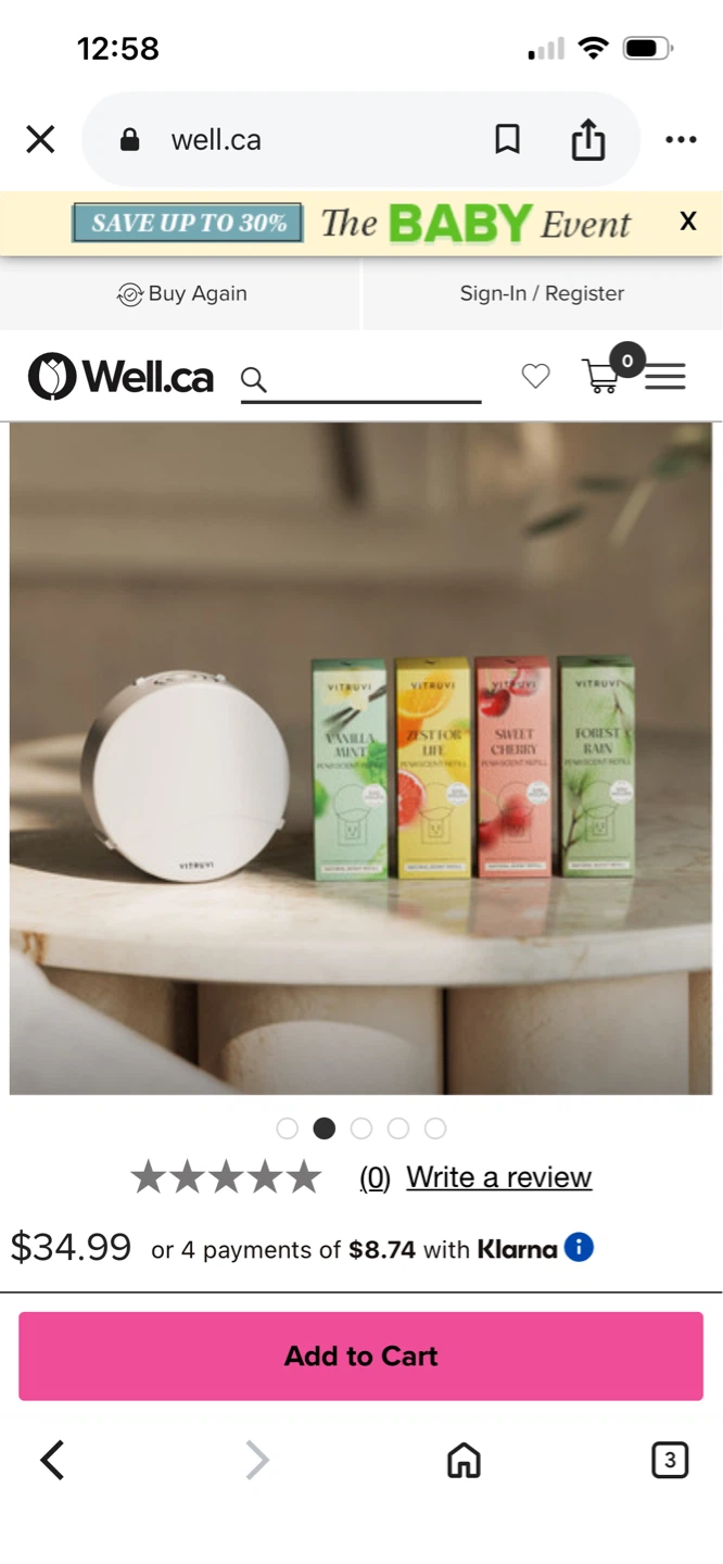 Jilly Box Fall 2025 - Vitruvi Push-in Wall Diffuser Starter Kit - photo 3