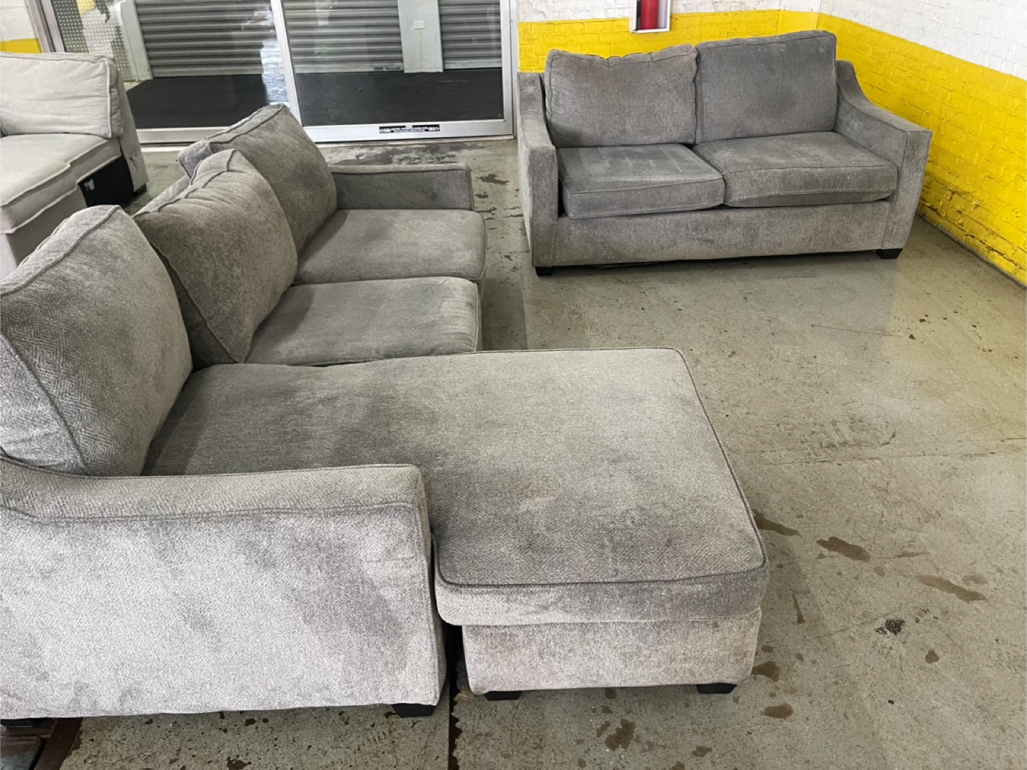 Grey Sectional Sofa