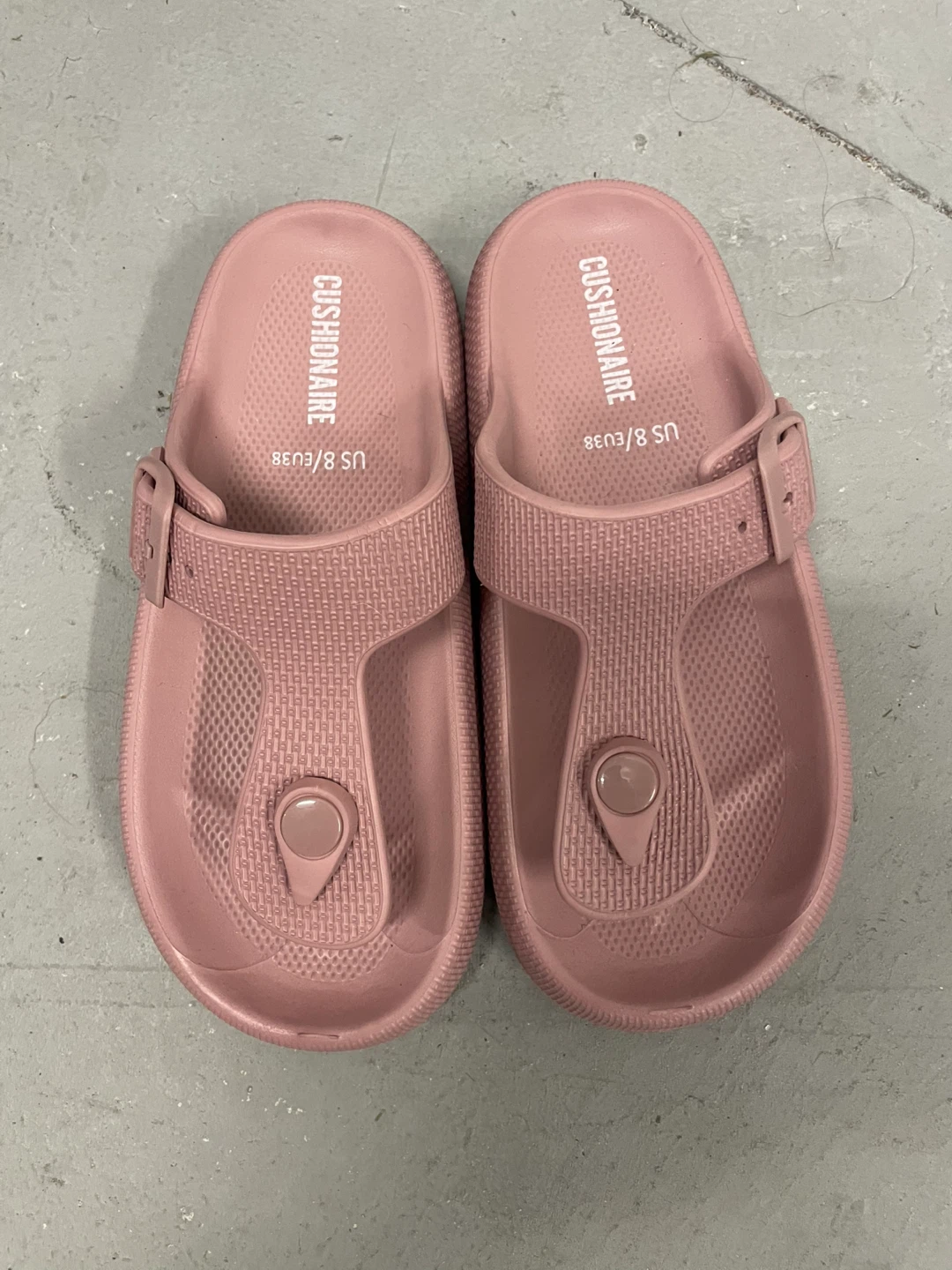 Cushionaire Pink Sandals US 8 / EU 38