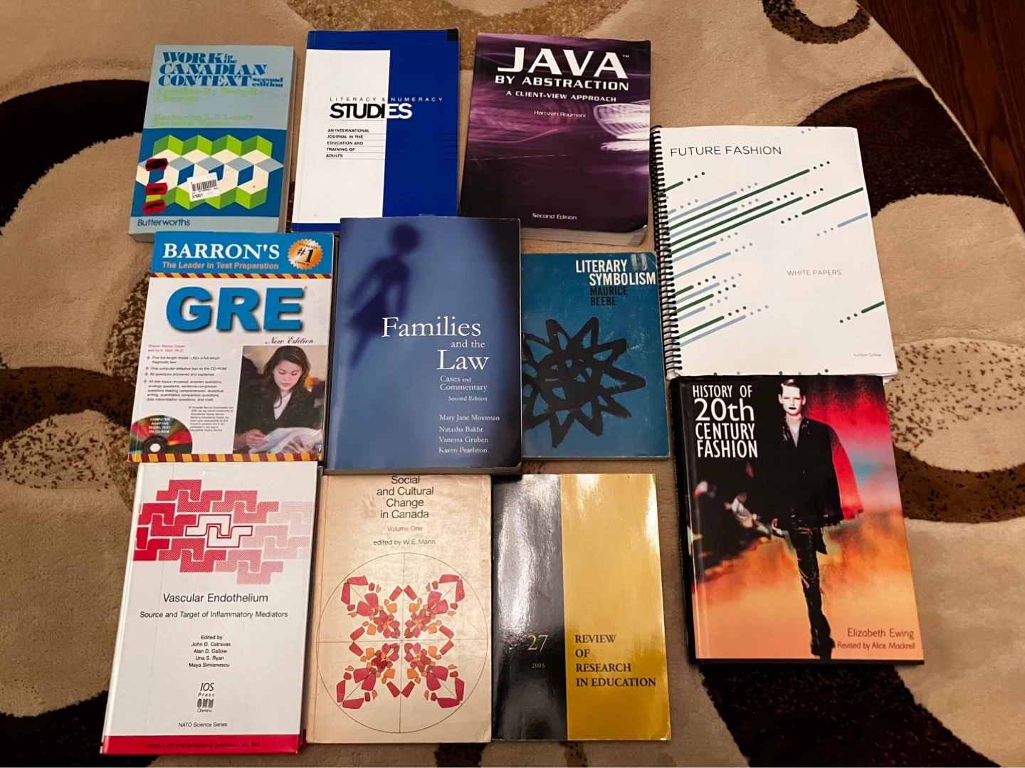 Assorted Textbooks and Study Guides