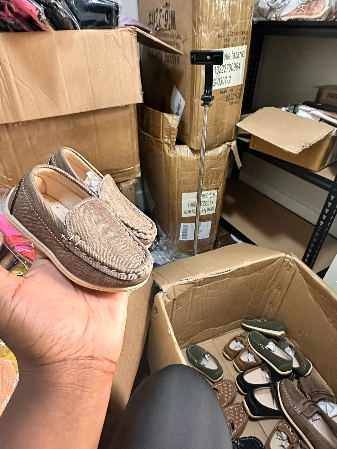 Children's Brown Loafer Shoes - photo 2