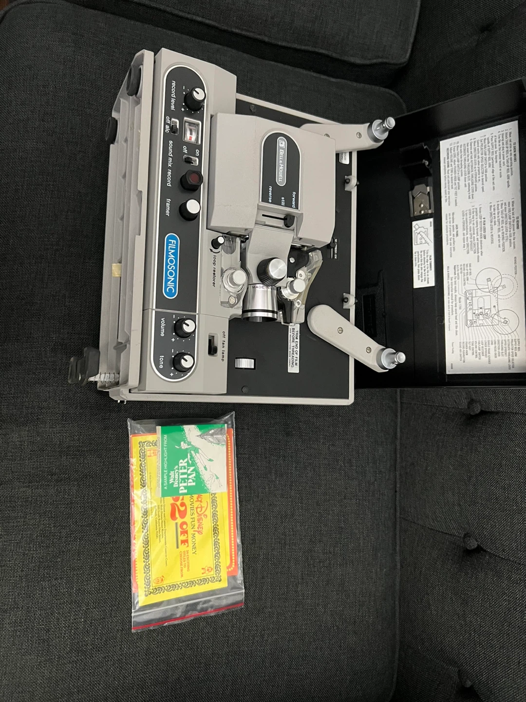 Bell & Howell FILMOSONIC XL Super 8 Projector