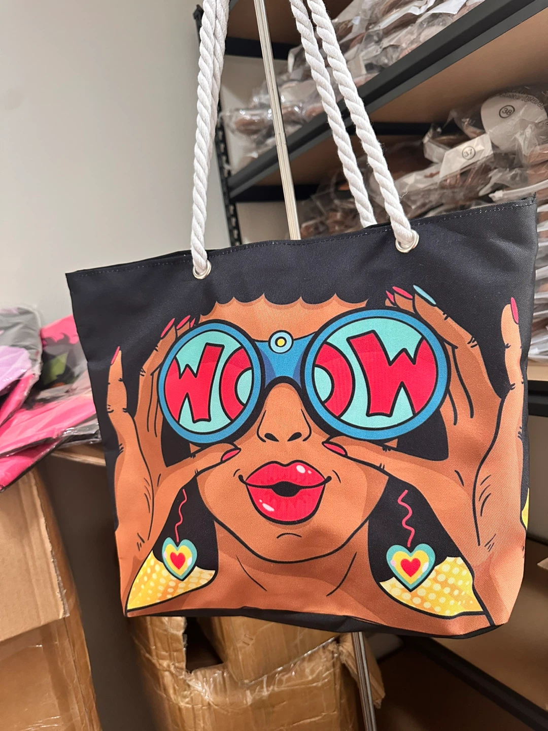 Tote Bag with Fun Graphic Design - photo 2