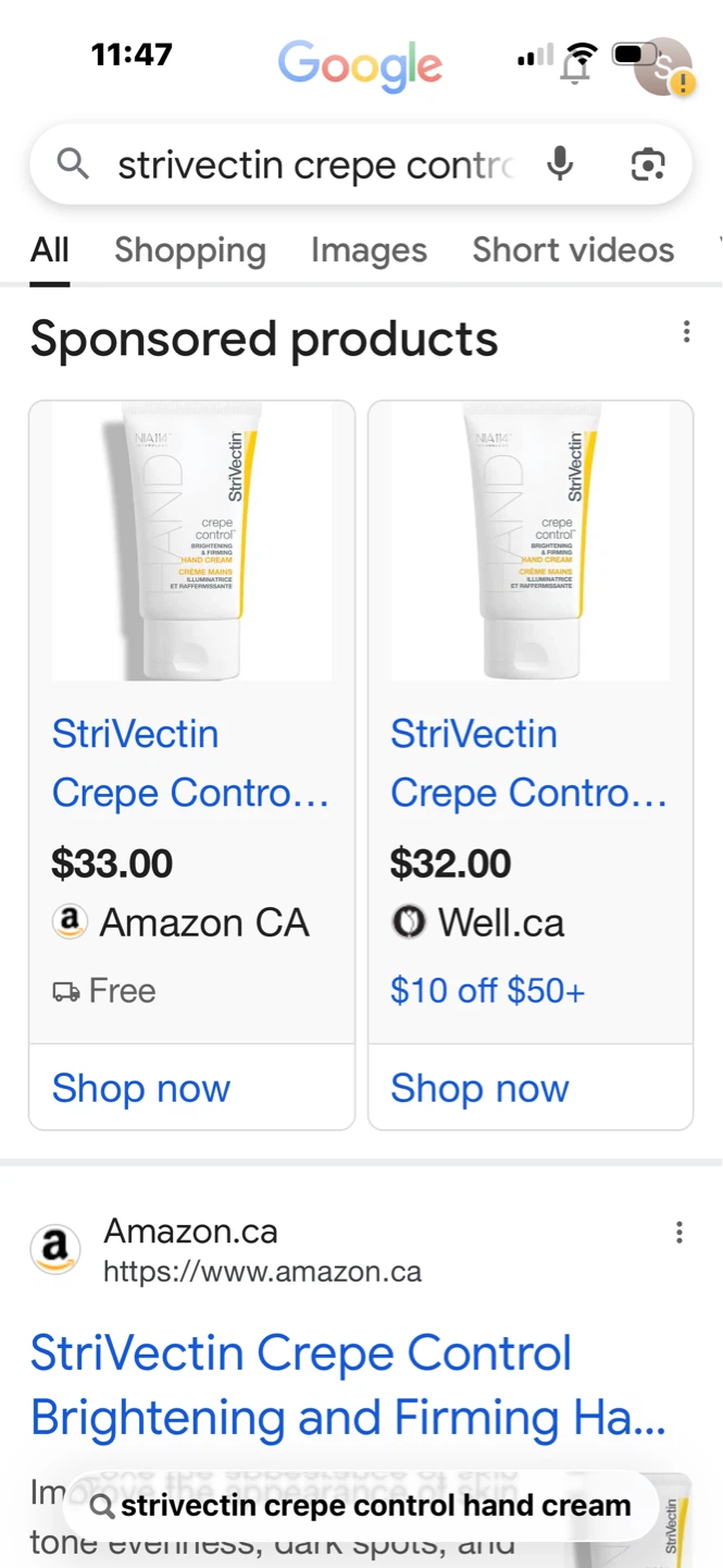 NEW Strivectin Crepe Control Hand Cream - photo 2