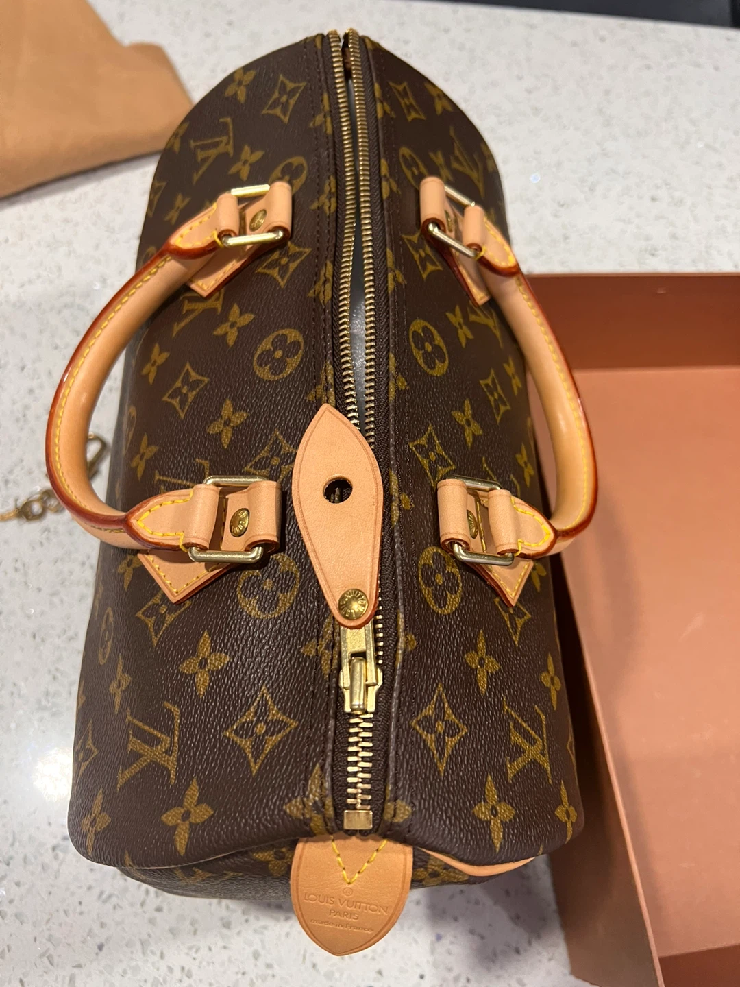 Louis Vuitton Speedy Monogram Canvas Handbag - photo 4