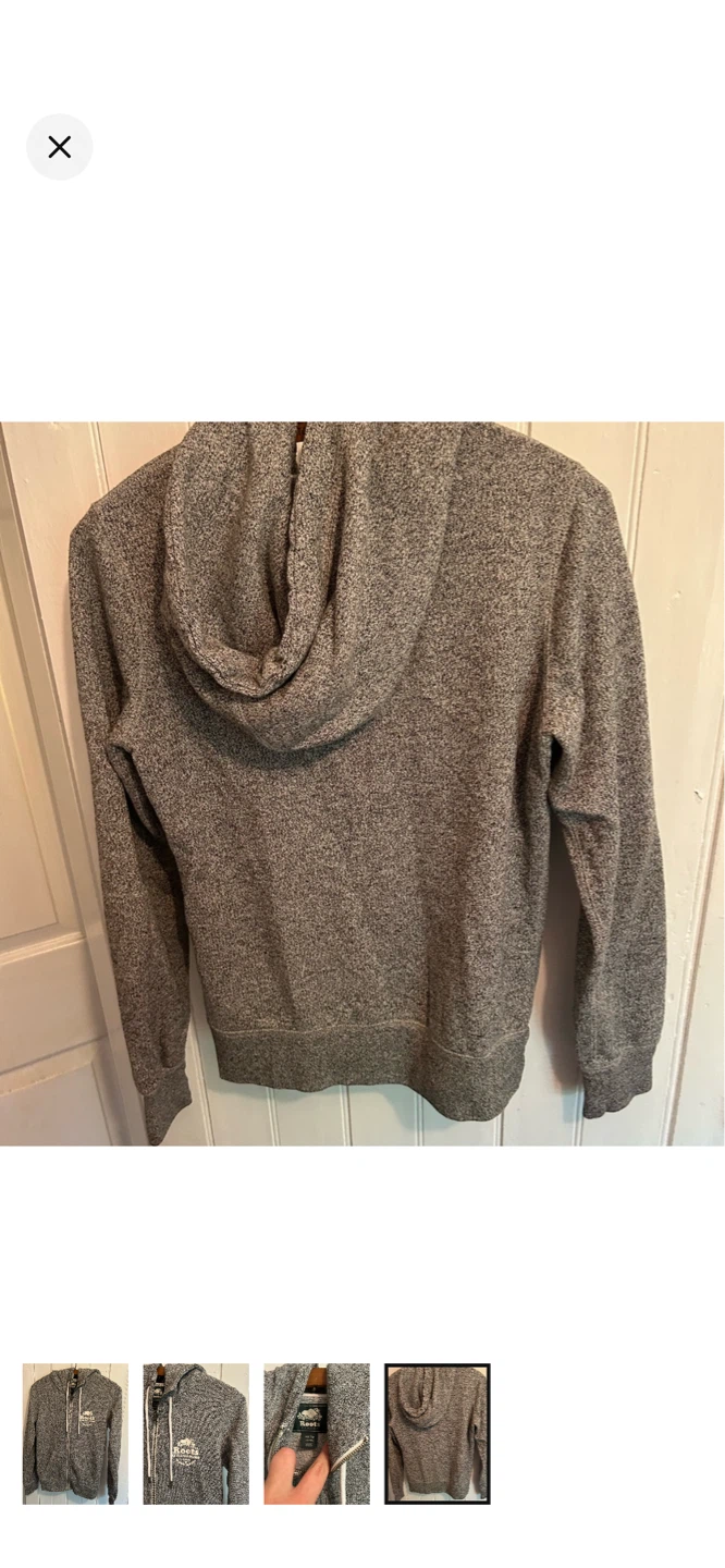 Roots Canada Grey Zip-Up Hoodie - photo 4