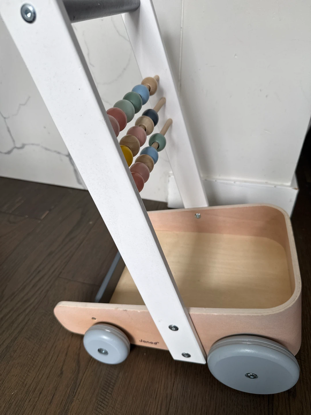 Janod Wooden Baby Walker with Abacus - photo 3