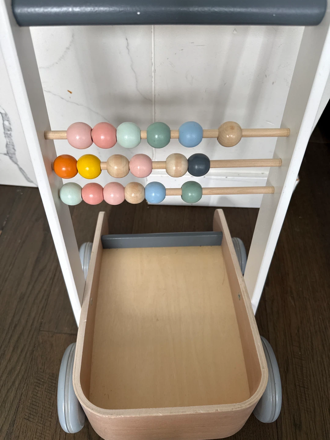 Janod Wooden Baby Walker with Abacus - photo 2