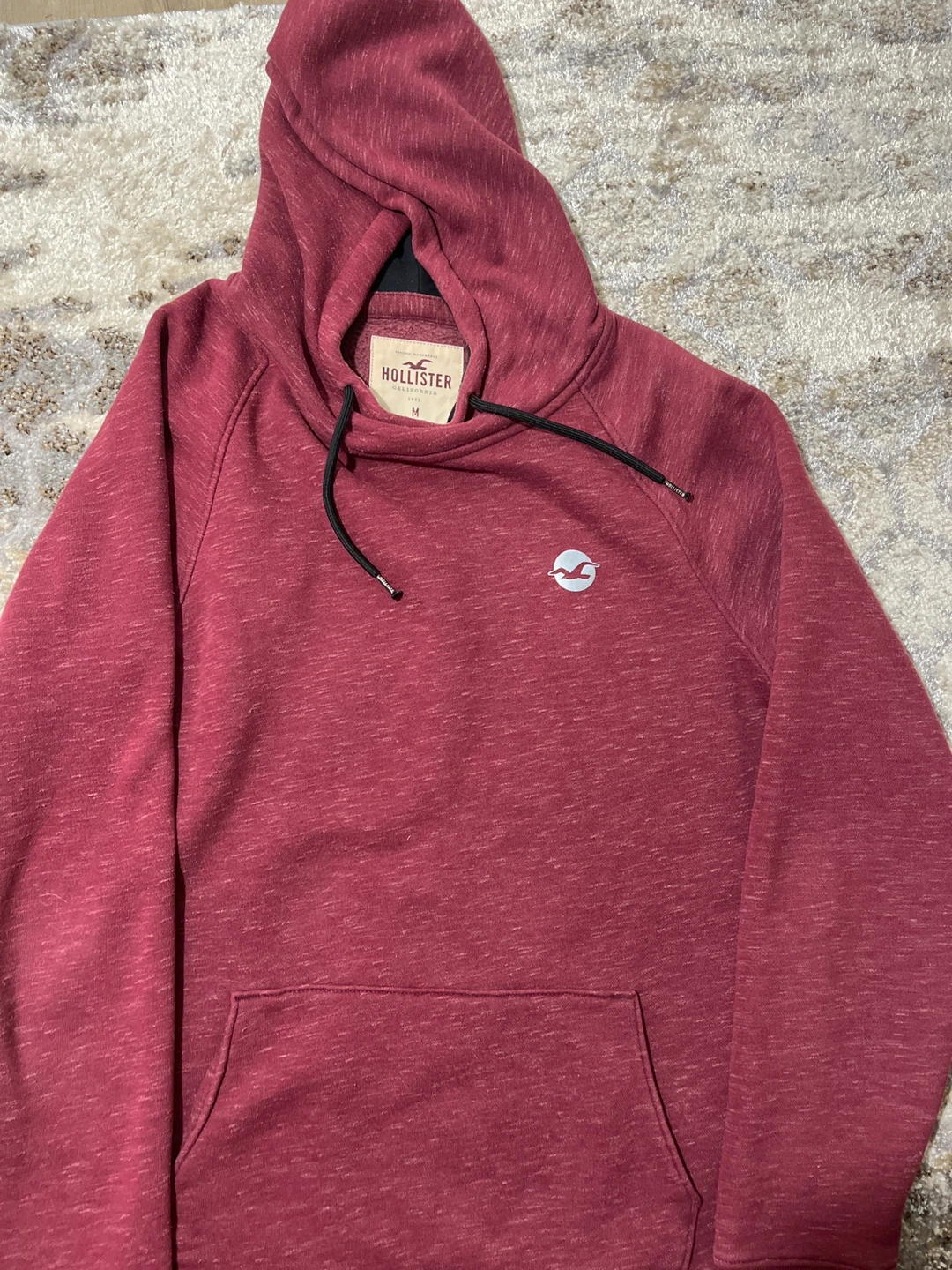 Hollister Hoodie - Red - Size M - photo 2