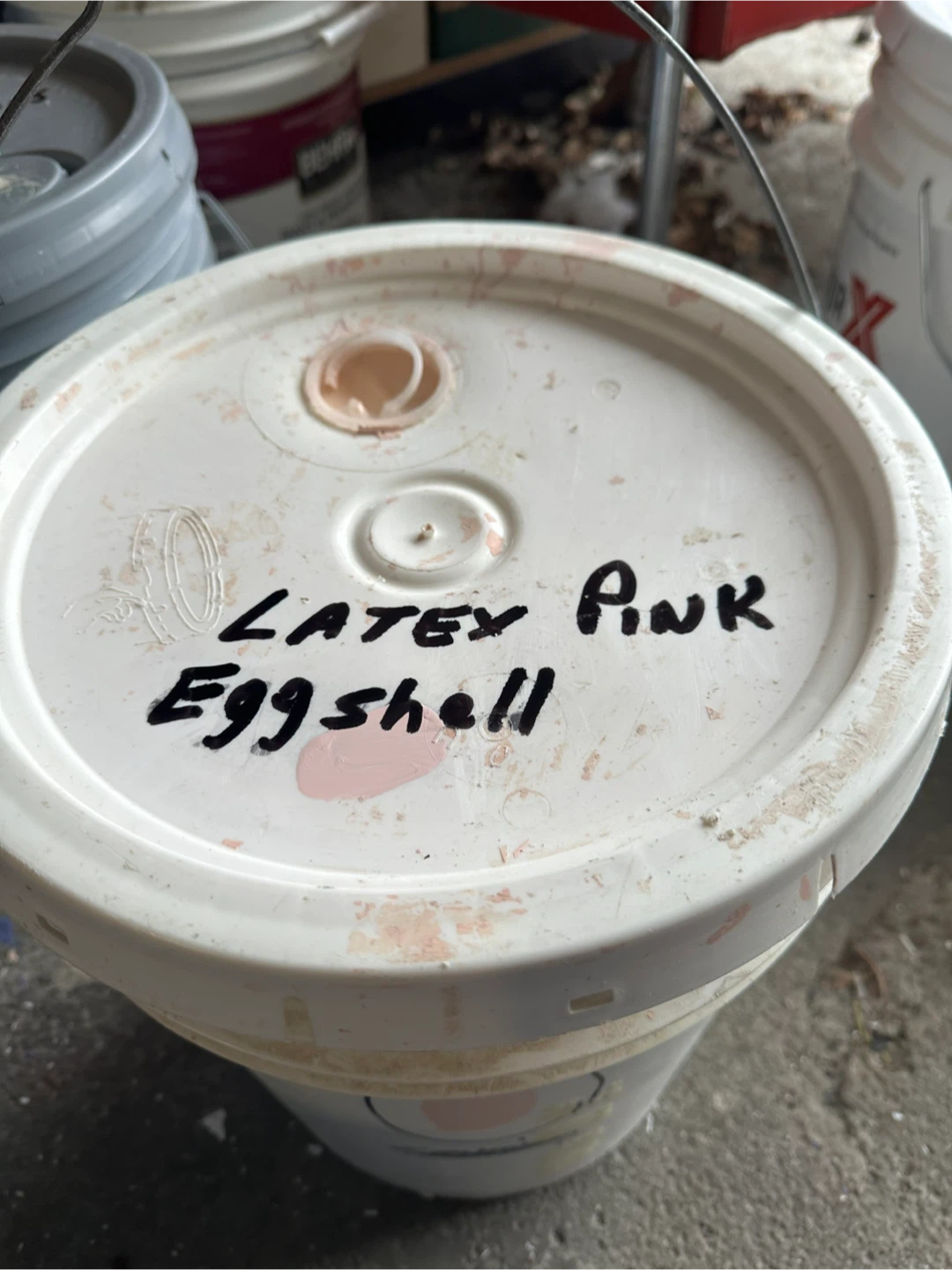Paint Full Pail Latex Eggshell - Pink - photo 2