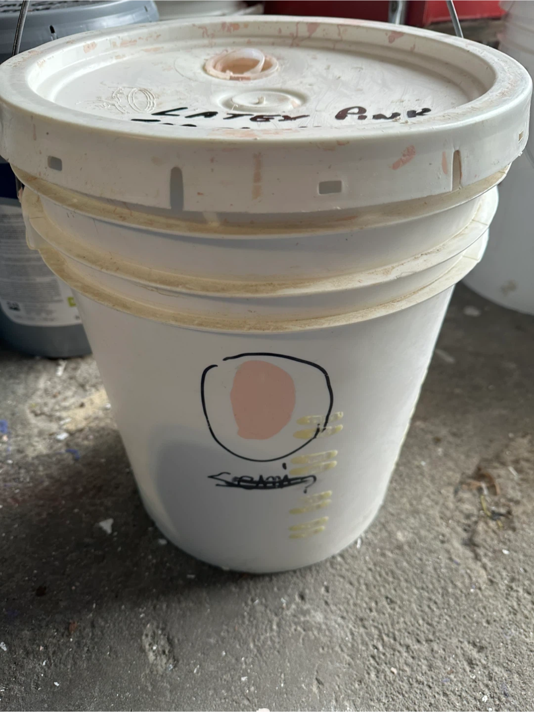 Paint Full Pail Latex Eggshell - Pink