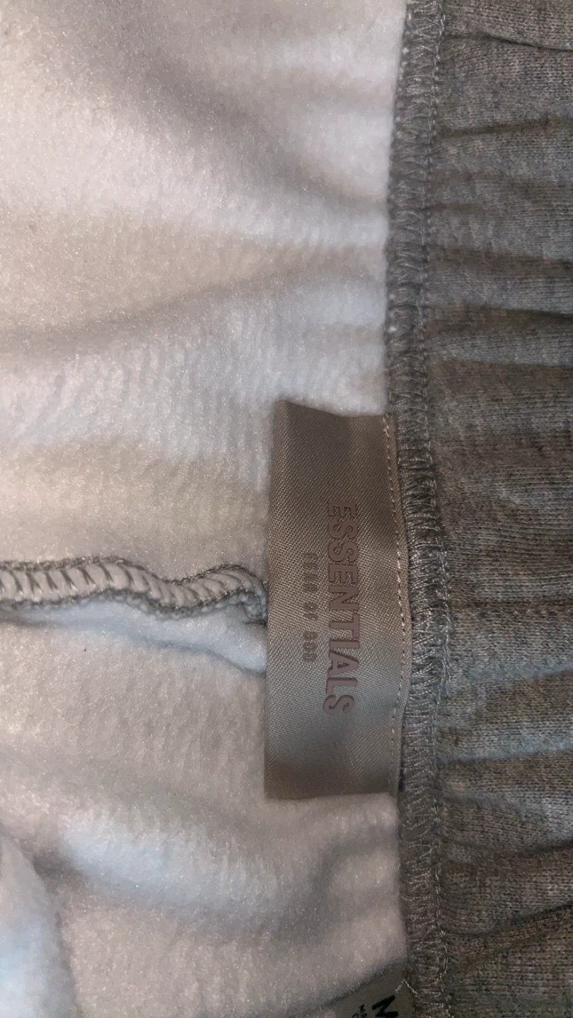 Fear of God Essentials Sweatpants - Grey - Medium - photo 3