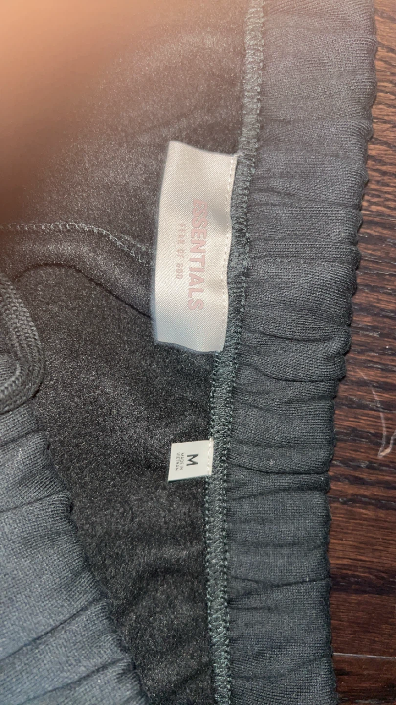 Essentials Fear of God Sweatpants Size M - photo 2