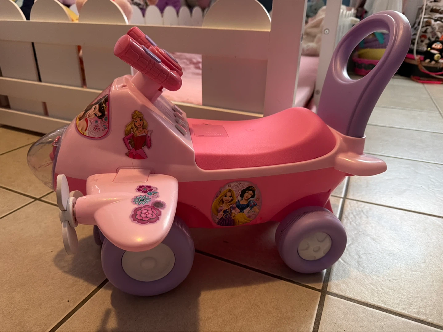 Disney Princess Ride-On Plane Toy