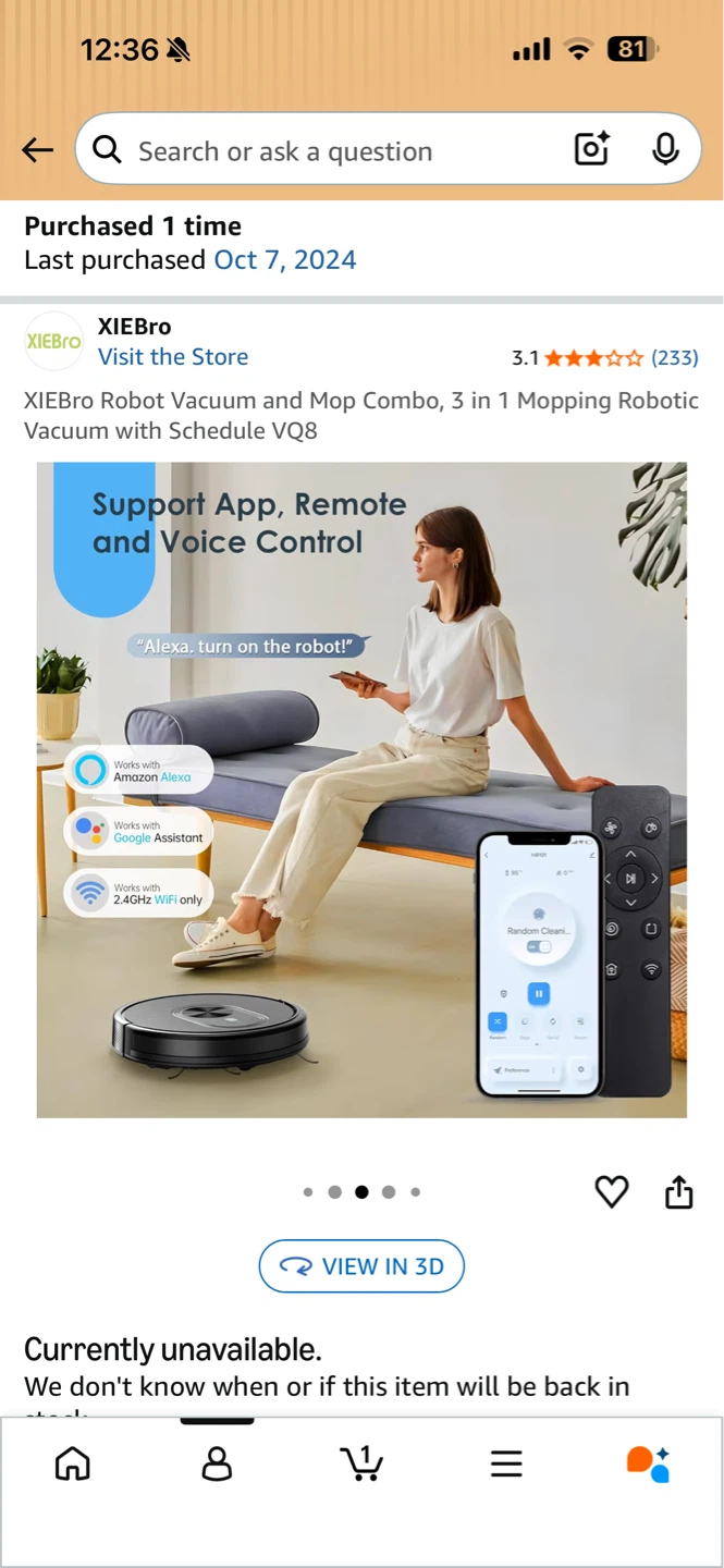 XIEBro Robot Vacuum and Mop Combo - photo 5