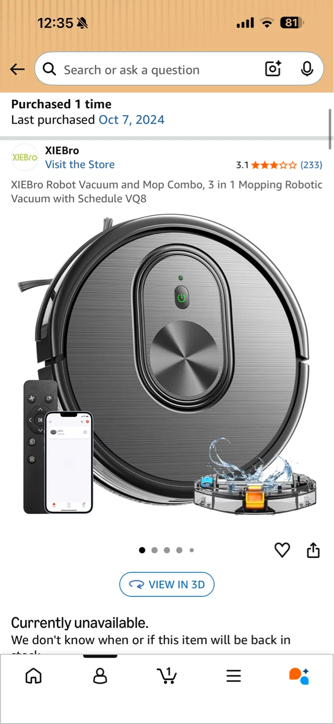 XIEBro Robot Vacuum and Mop Combo - photo 4
