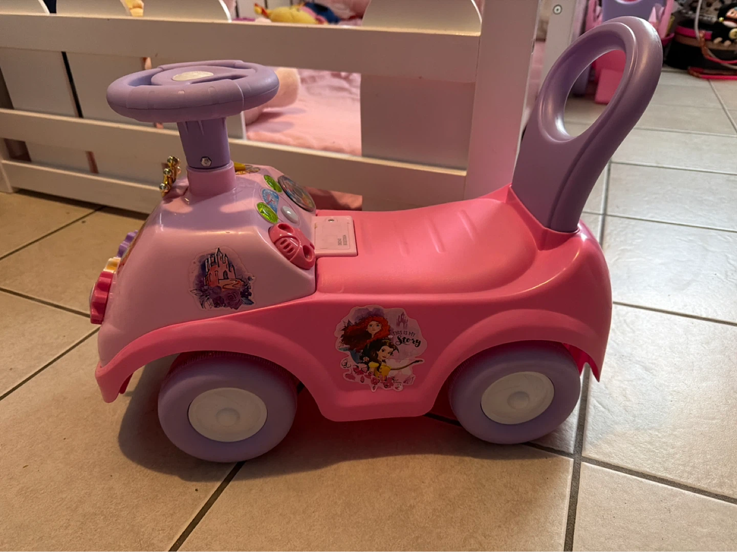 Disney Princess Ride-On Push Car