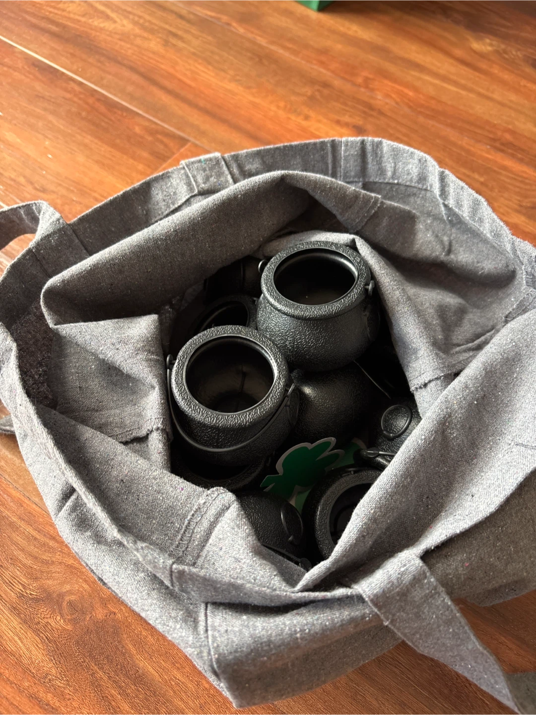 Mini plastic cauldrons - St Patrick’s Day