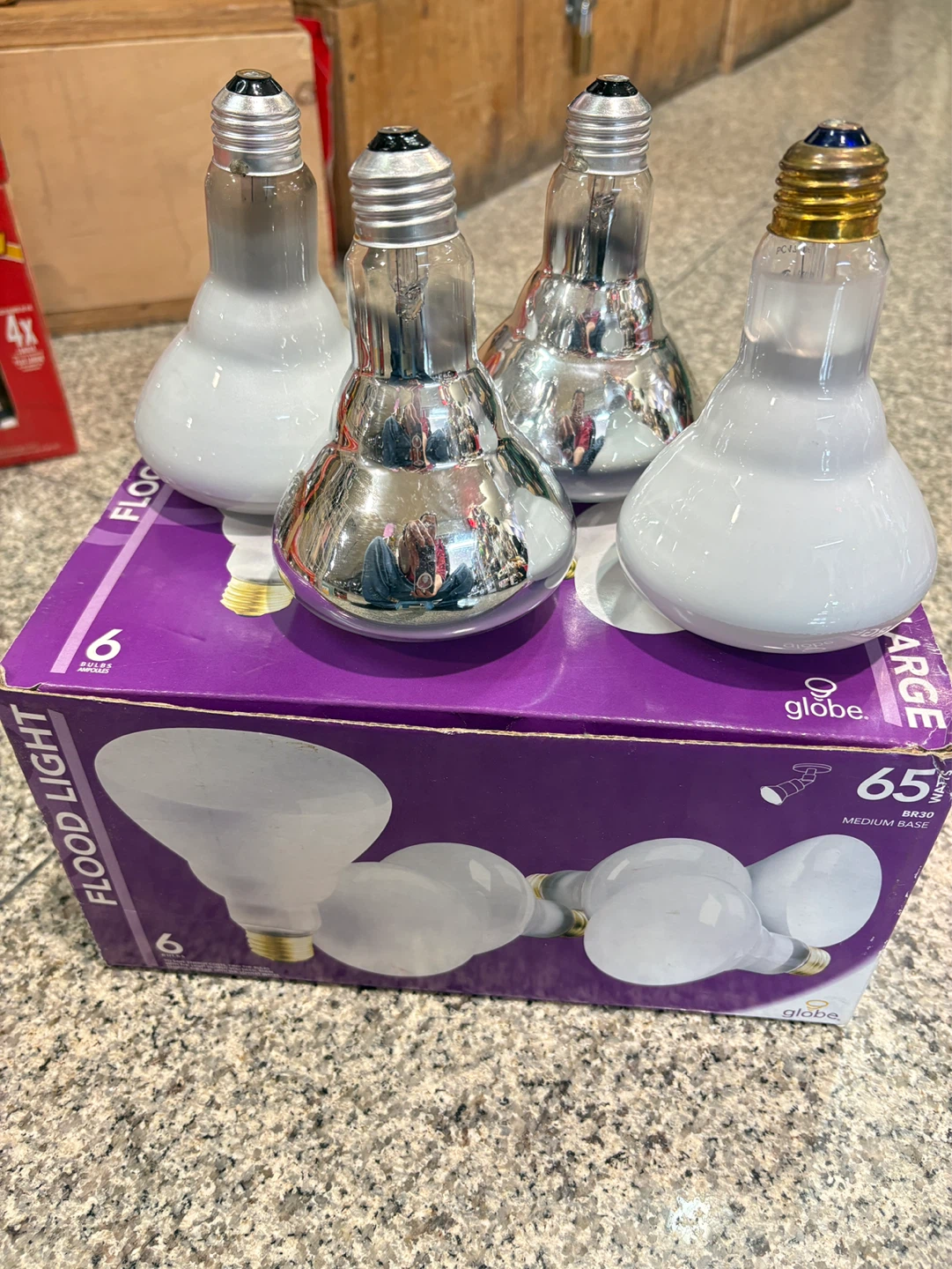 10 piece Globe Electric 65W Flood Light Bulbs - 6 Pack - photo 3