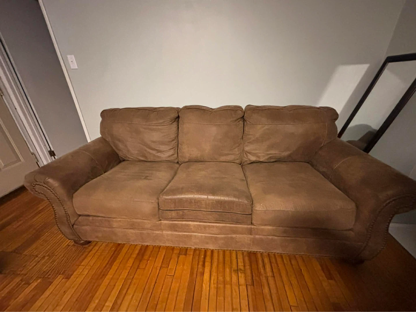 Brown Recliner Chair and couch