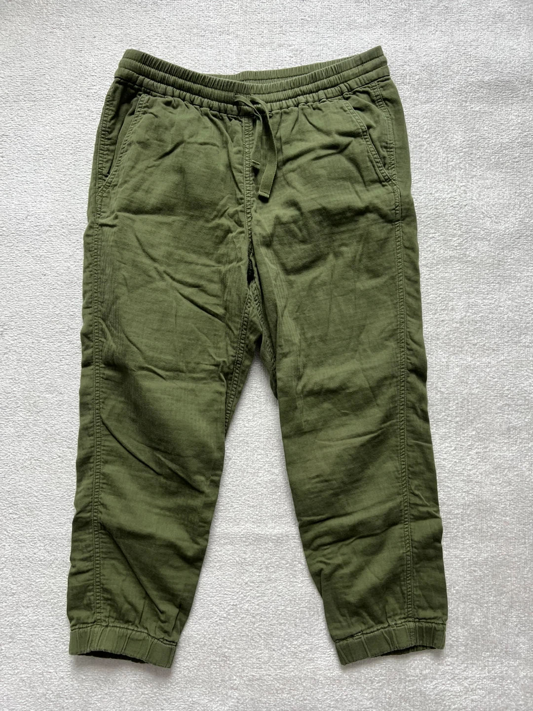 POINT SUR Olive Green Jogger Pants - Size 6