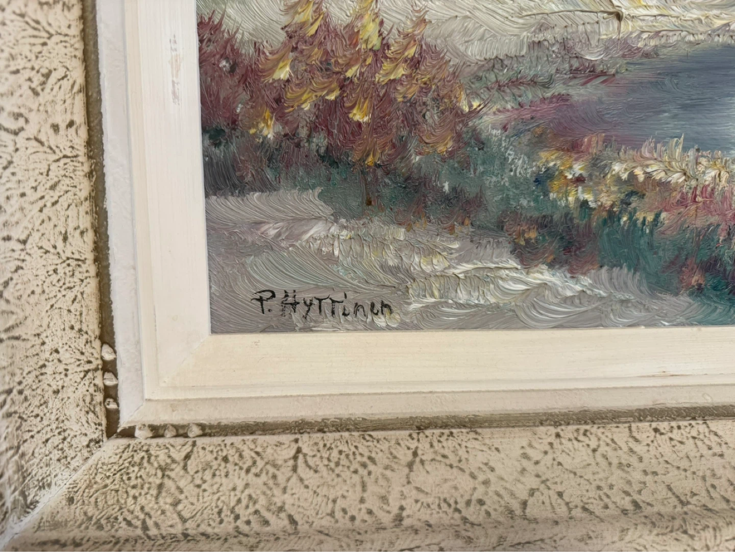 Countryside oil painting - photo 4