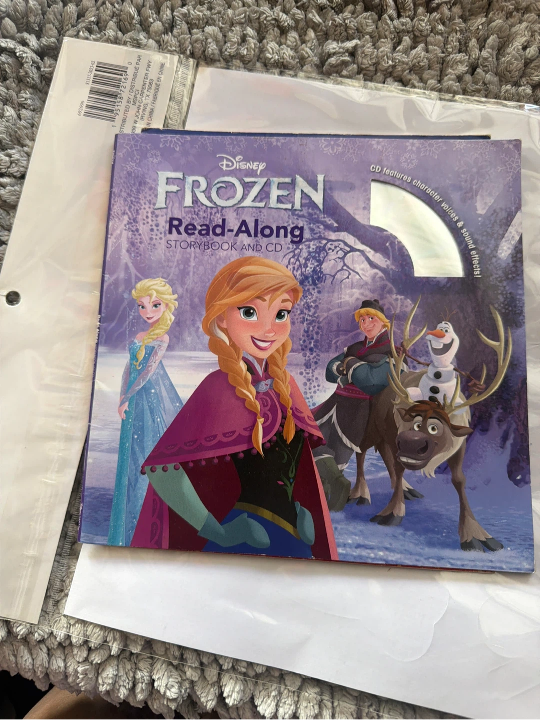 Disney Frozen Read-Along Storybook and CD