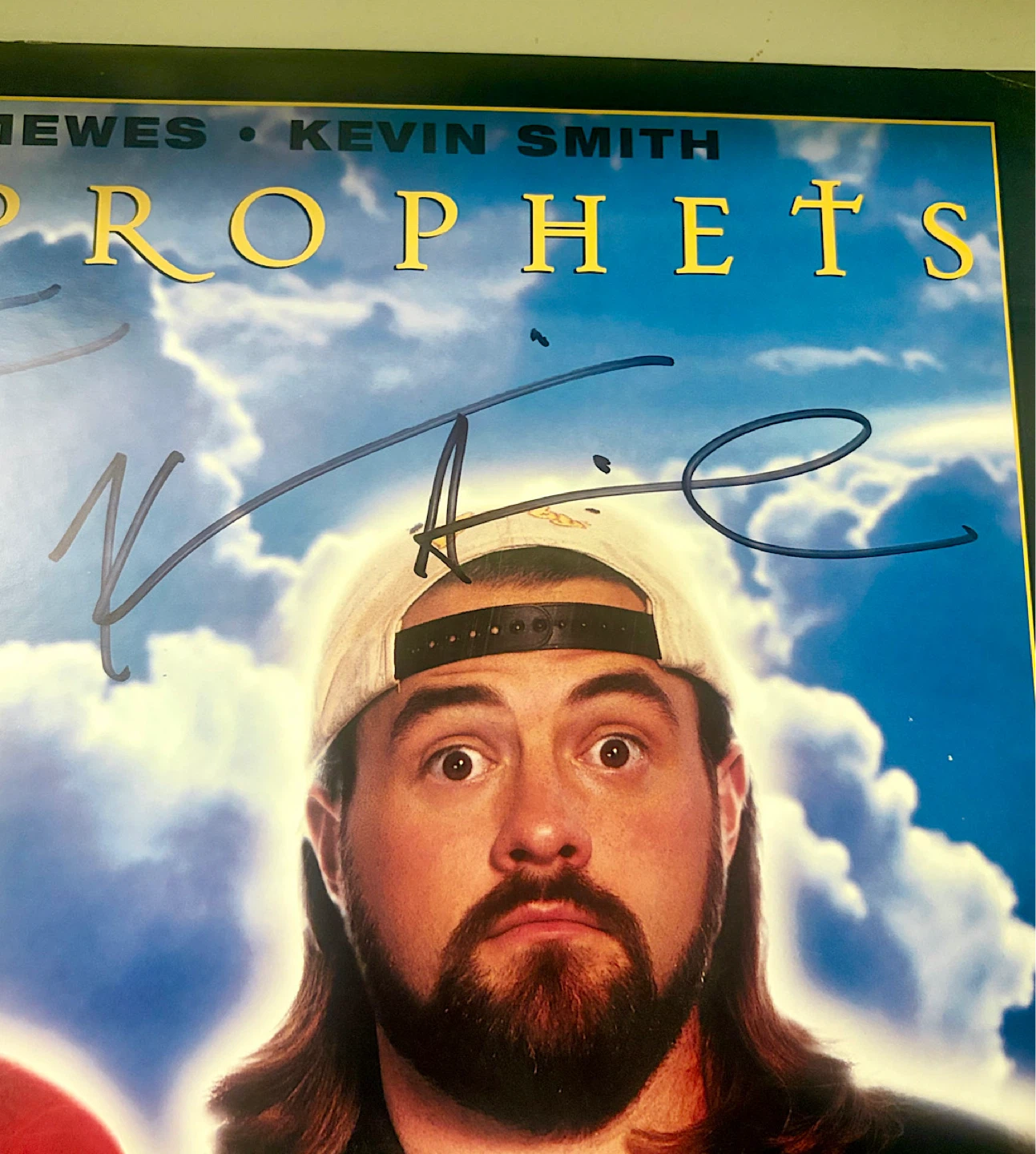 DOGMA Kevin Smith Signed Poster Jason Mewes 2000 - photo 2