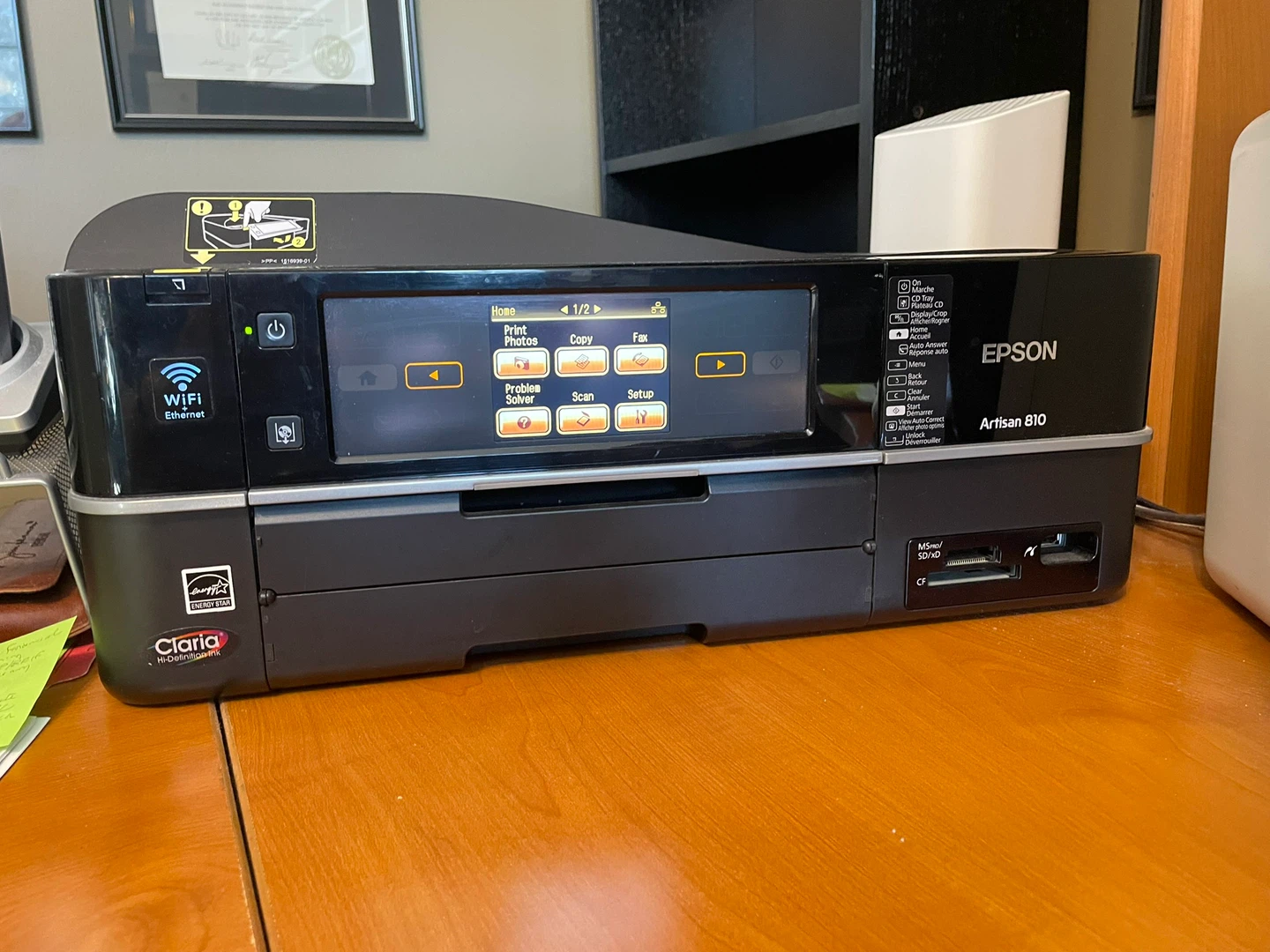 EPSON ARTISAN 810 All-In-One Printer / Copier / Fax - photo 2