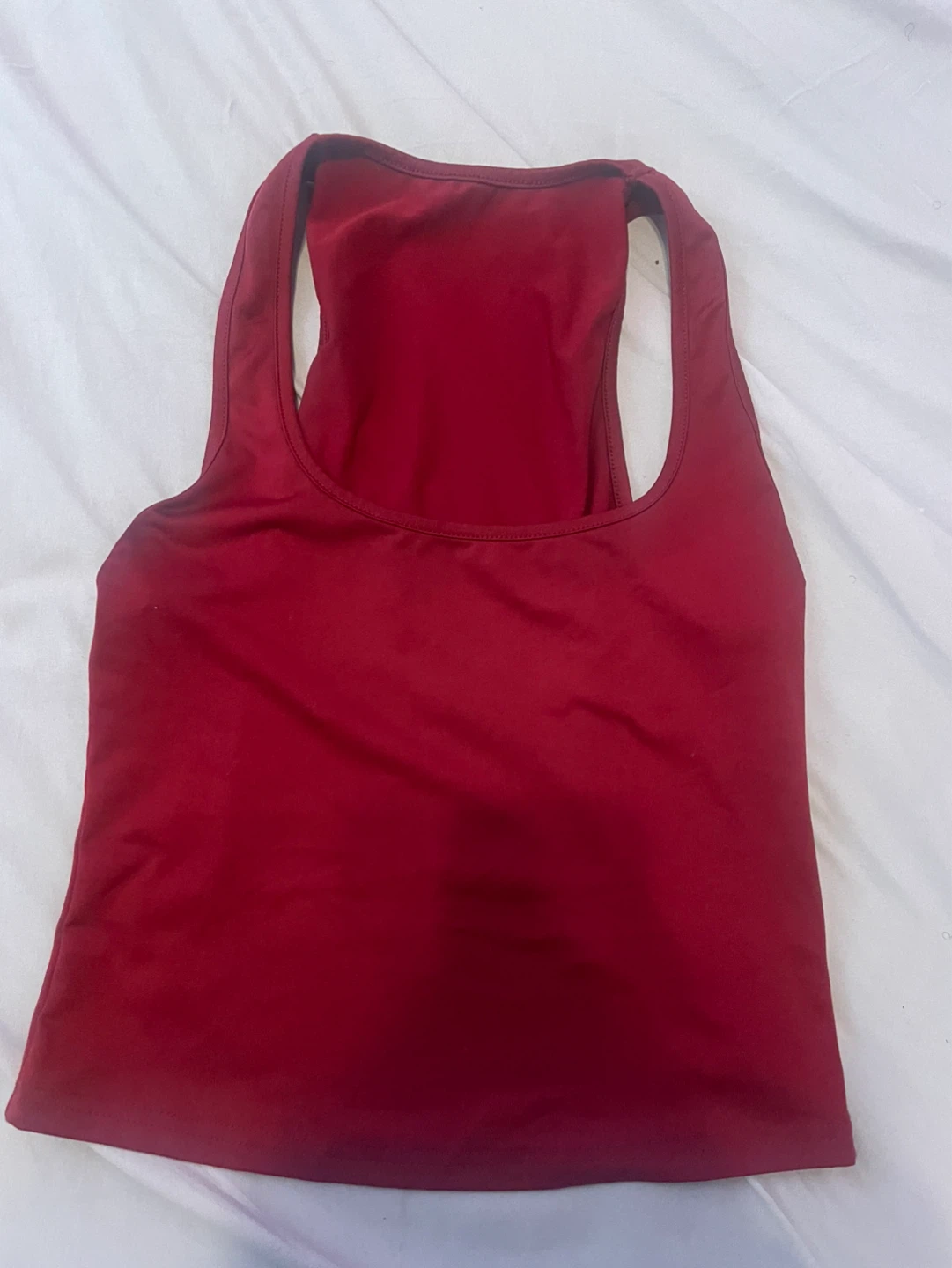 Red Racerback Tank Top
