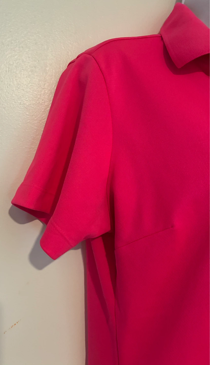 Nike Golf Tour Performance Dri-Fit Polo Shirt - Medium - Pink - photo 3