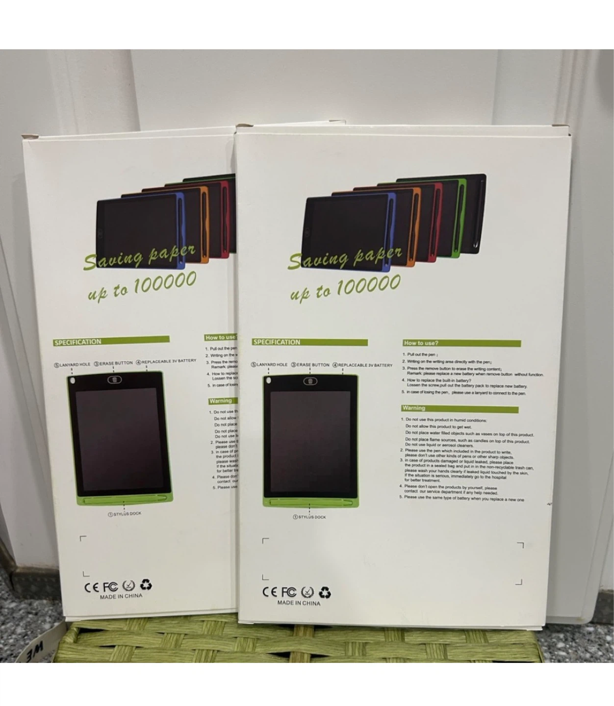 2 New 8.5” LCD Writing Drawing Boards - photo 2