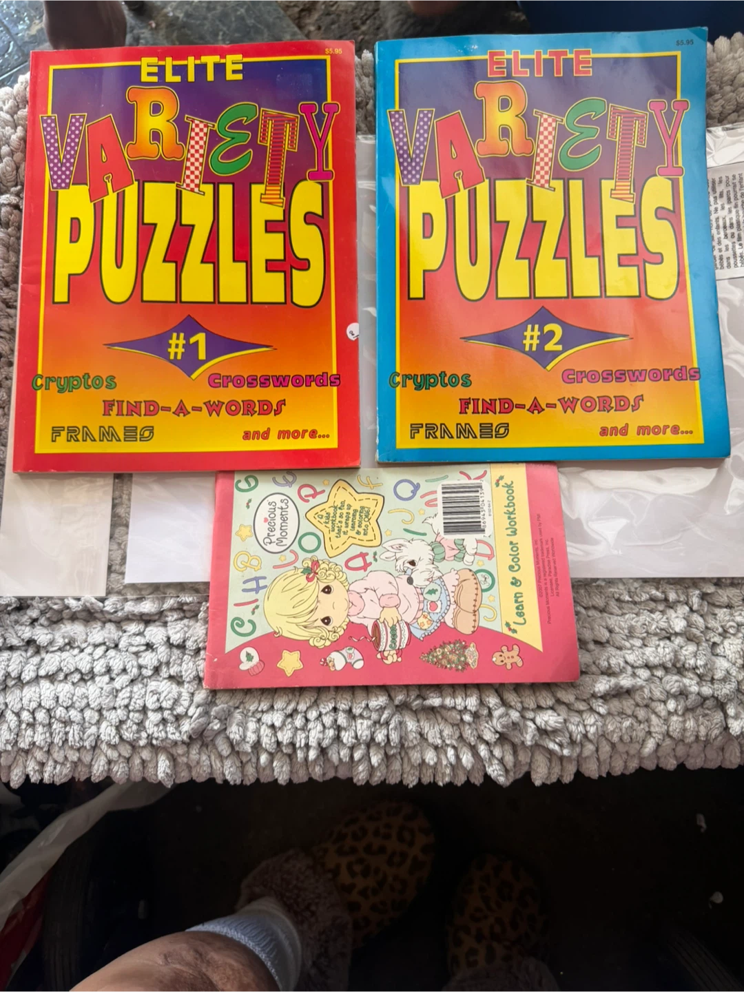 Elite Variety Puzzles #1 & #2 and Precious Moments