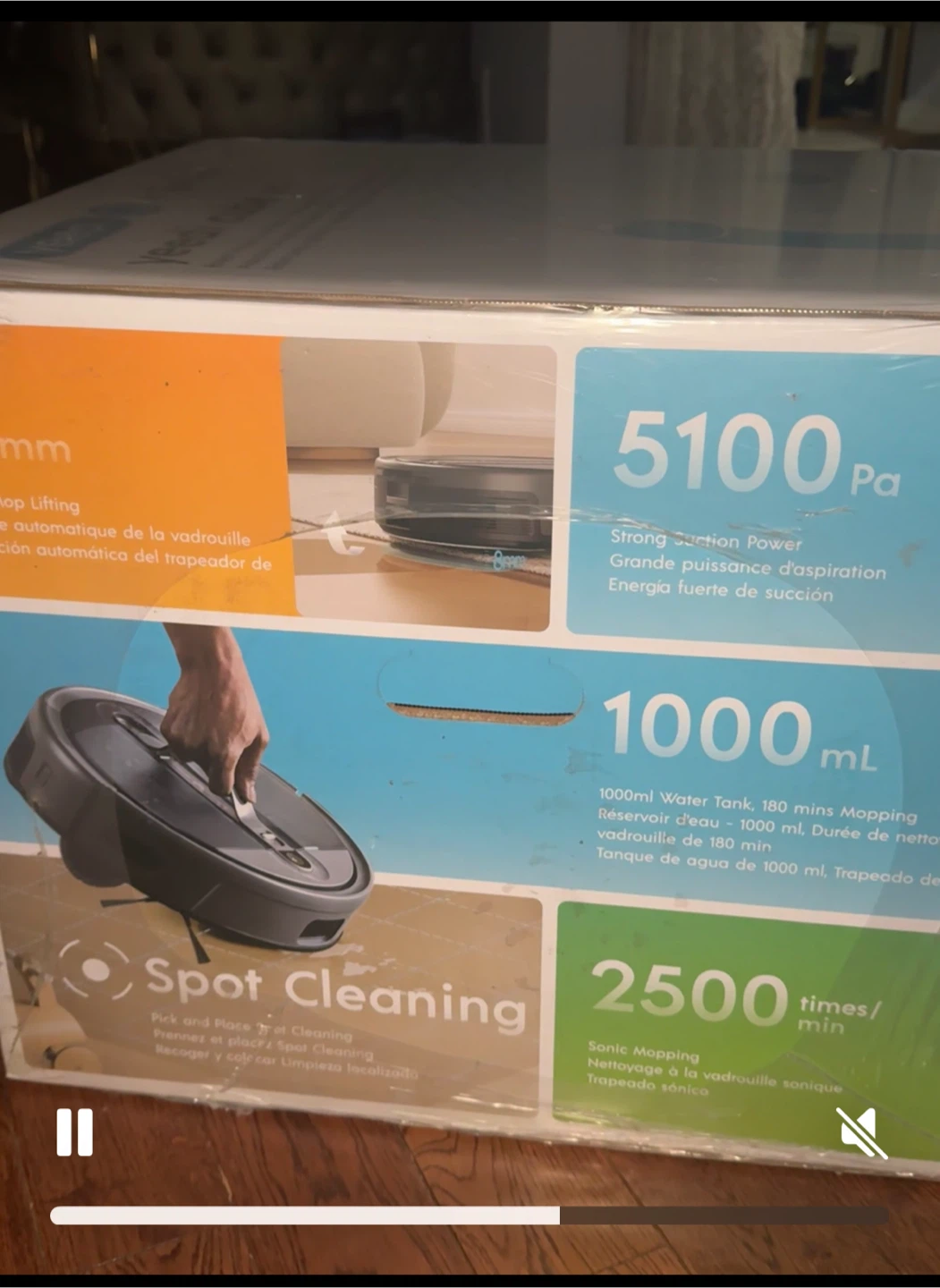 Yeedi Cube Robot Vacuum Cleaner - photo 2