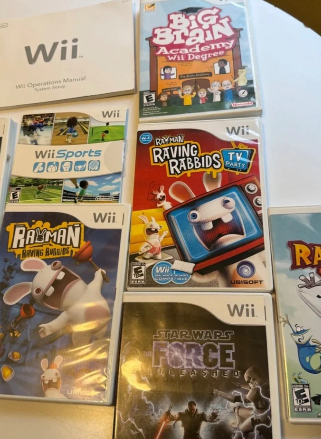 Nintendo Wii Console with Games and Accessories - photo 3