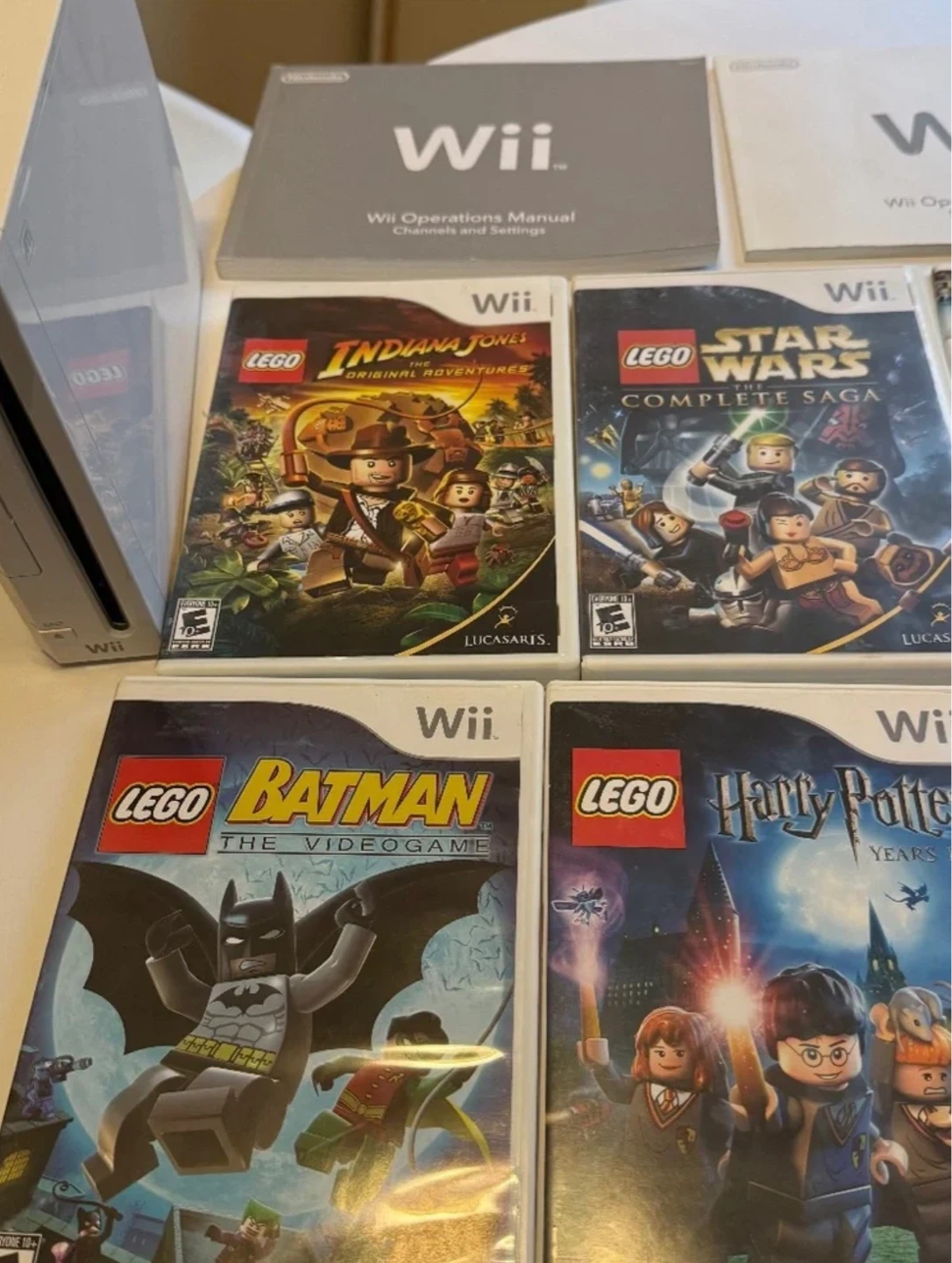 Nintendo Wii Console with Games and Accessories