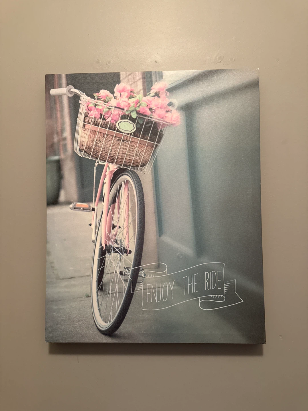 Enjoy The Ride Canvas Wall Art