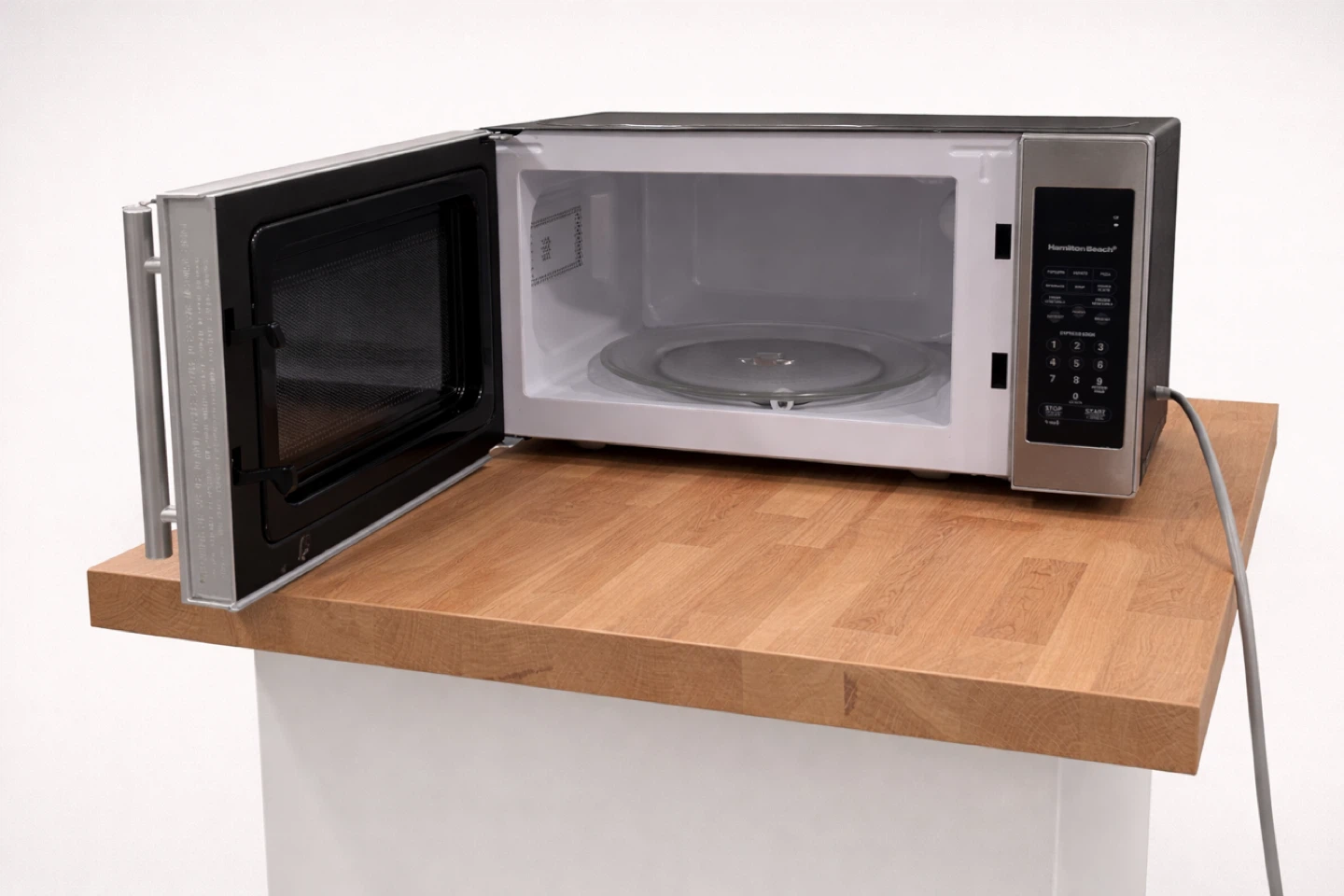 Hamilton Beach Stainless Steel Microwave