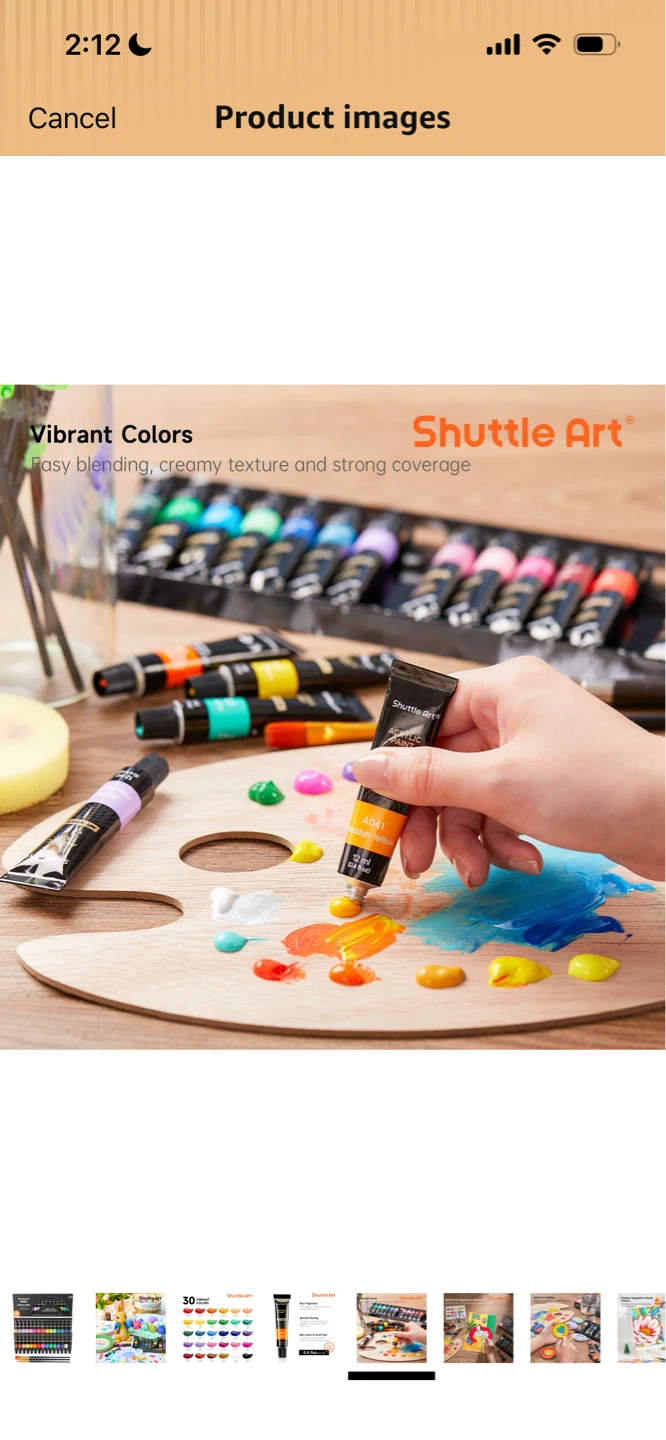Shuttle Art Acrylic Paint Set - 28 Vibrant Colors - photo 3