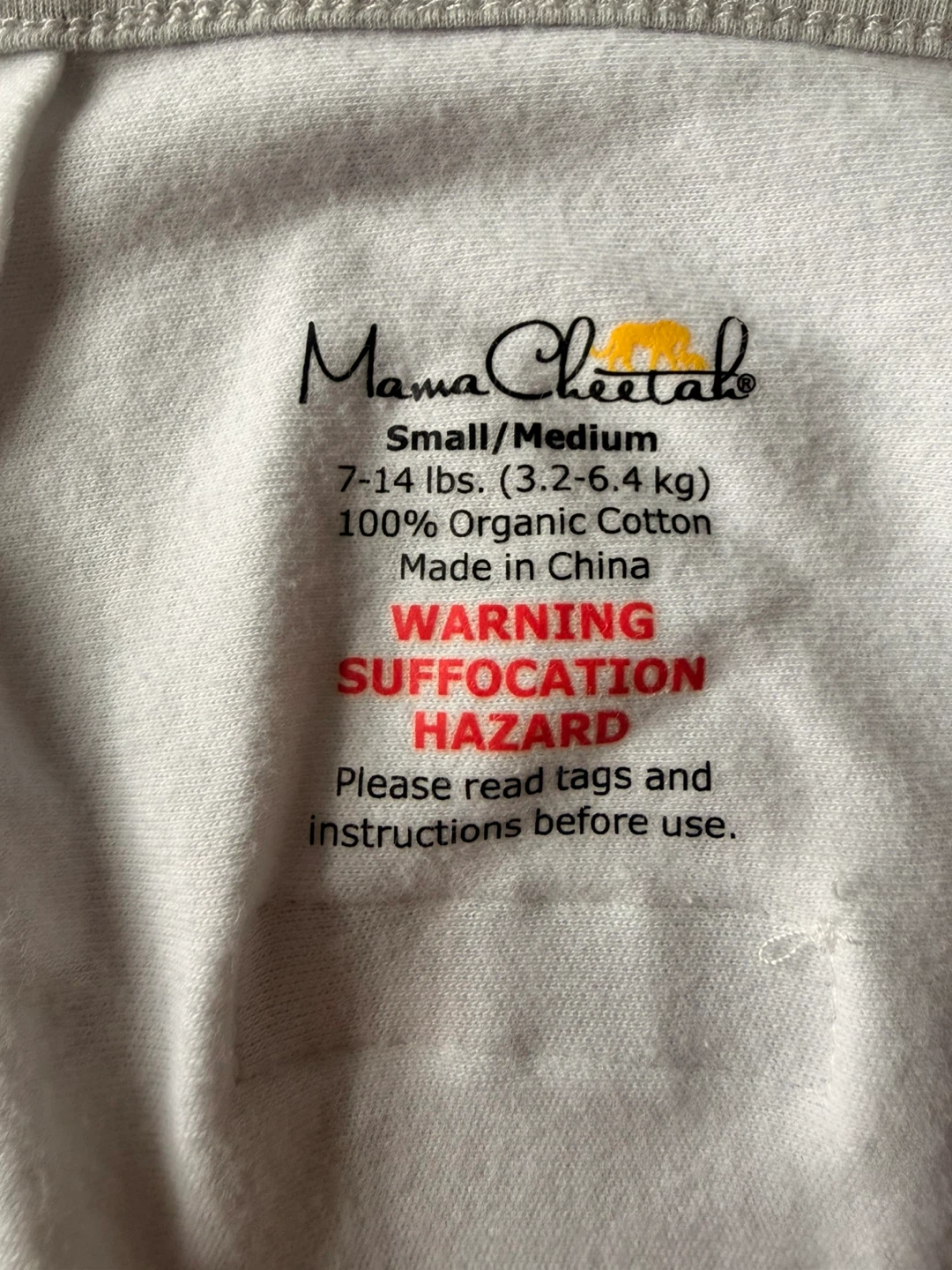 Mama Cheetah Swaddle Wraps (Small/Medium) - 3 Pack - photo 2
