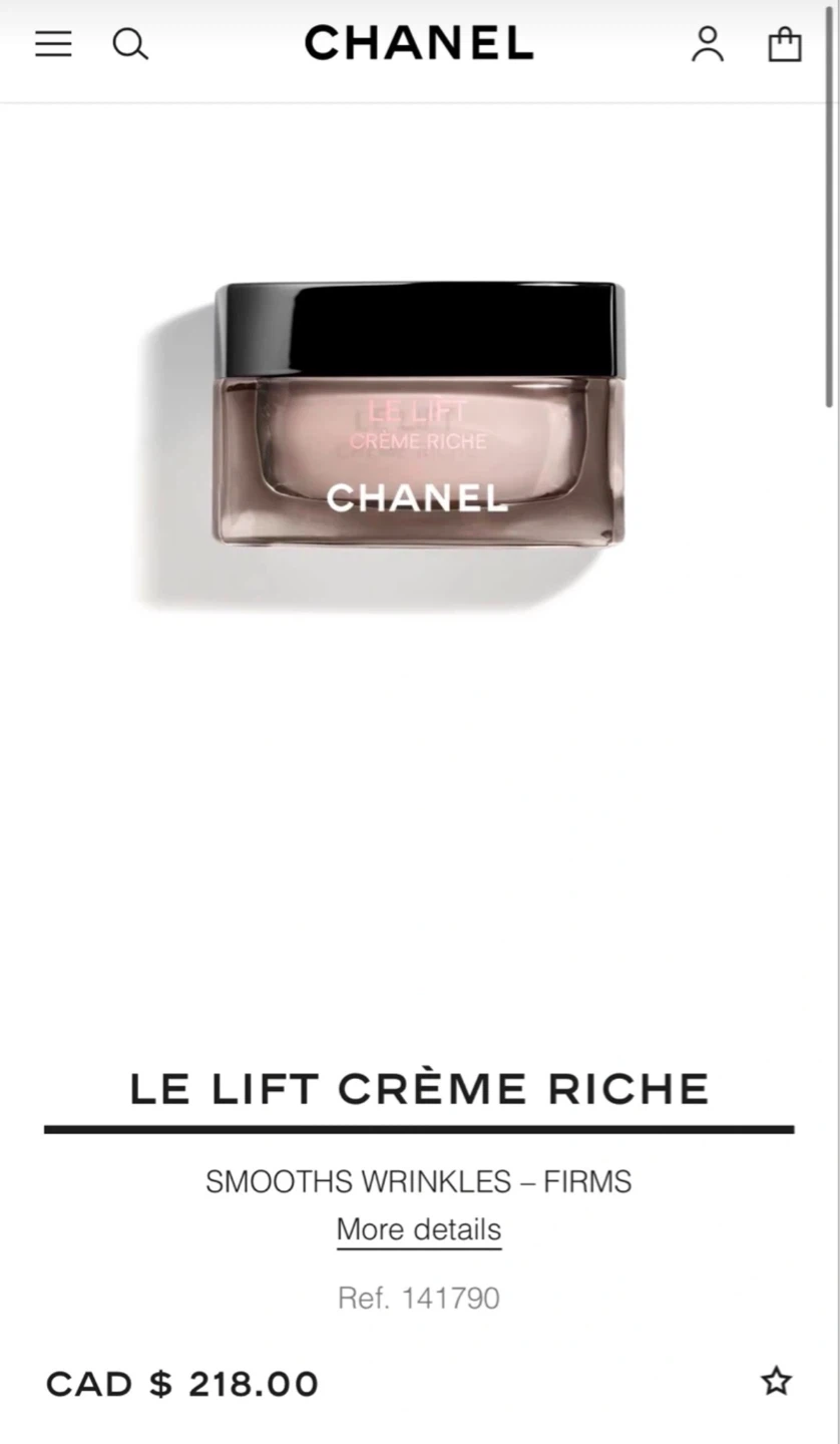 Chanel anti-aging beauty line cream 5ml (new)