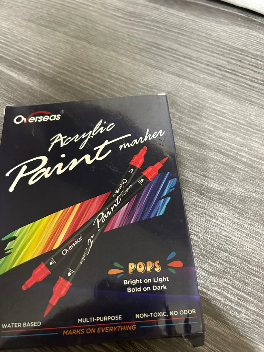 New 10 pcs Overseas Acrylic Paint Marker Pens - photo 3