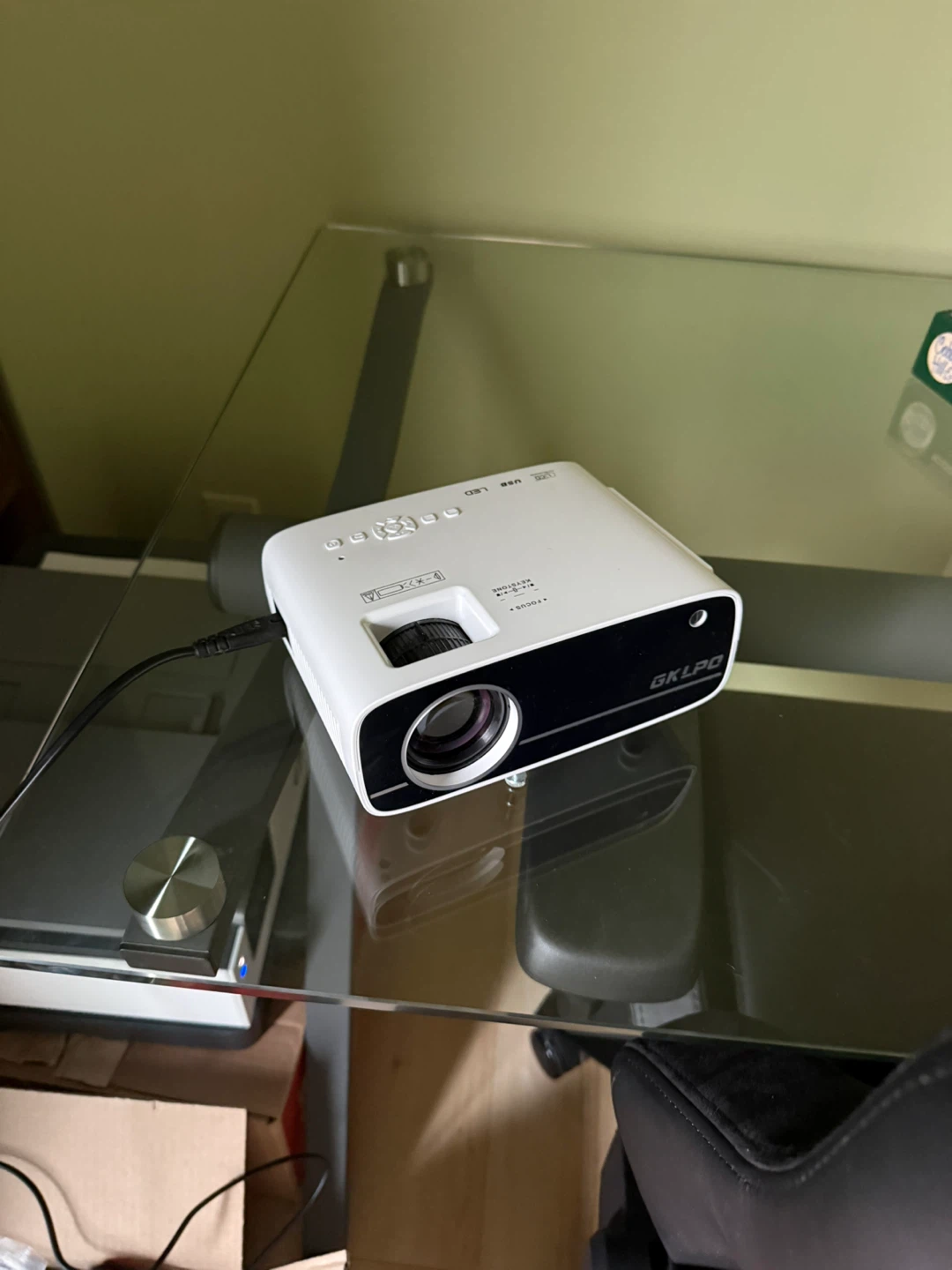 GKLPO Portable Mini Projector - photo 2