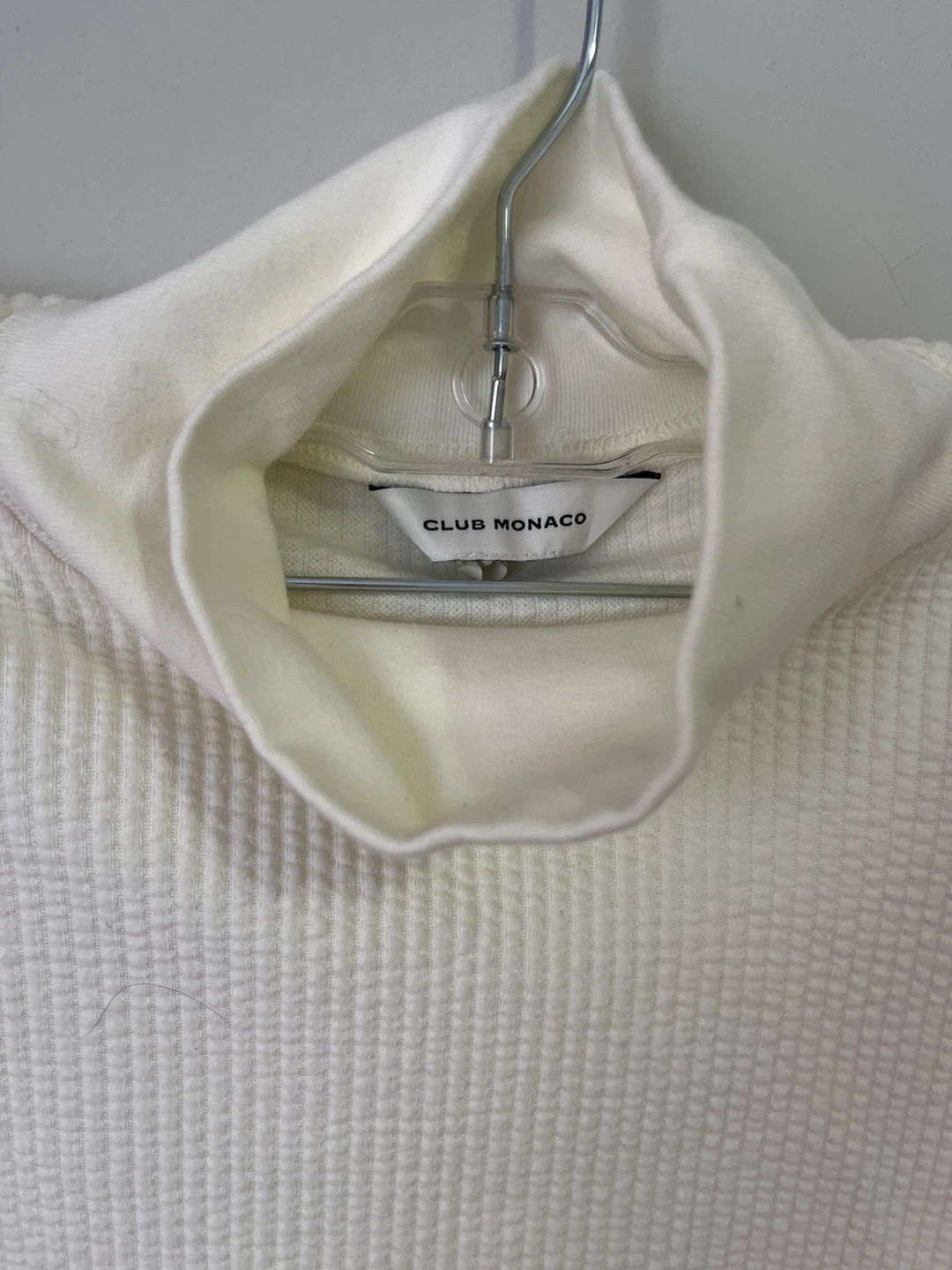 Club Monaco Cream Mock Neck Sweater - photo 2
