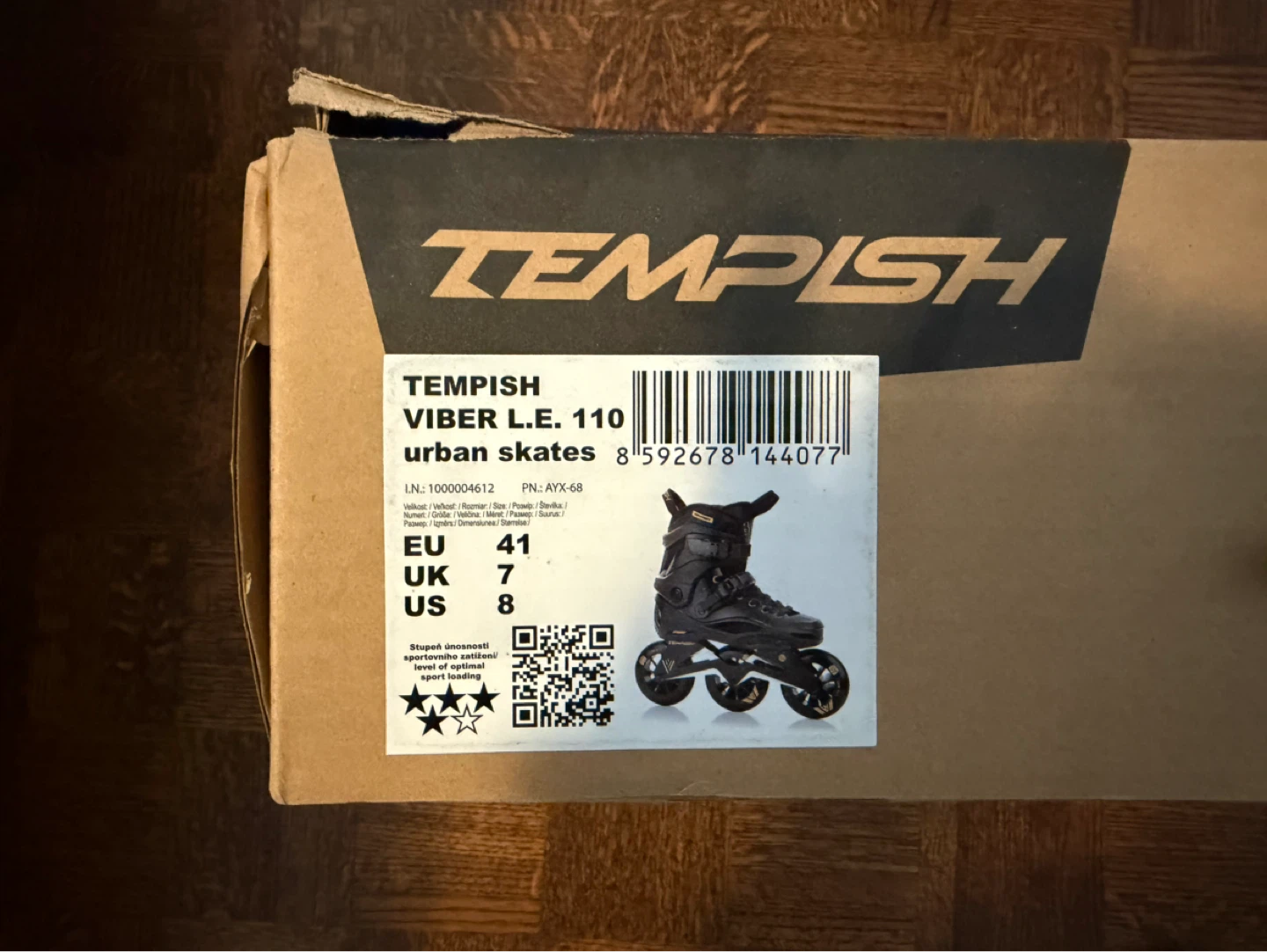 TEMPISh VIber L.E. 110 Urban Skates Size 8 - photo 4