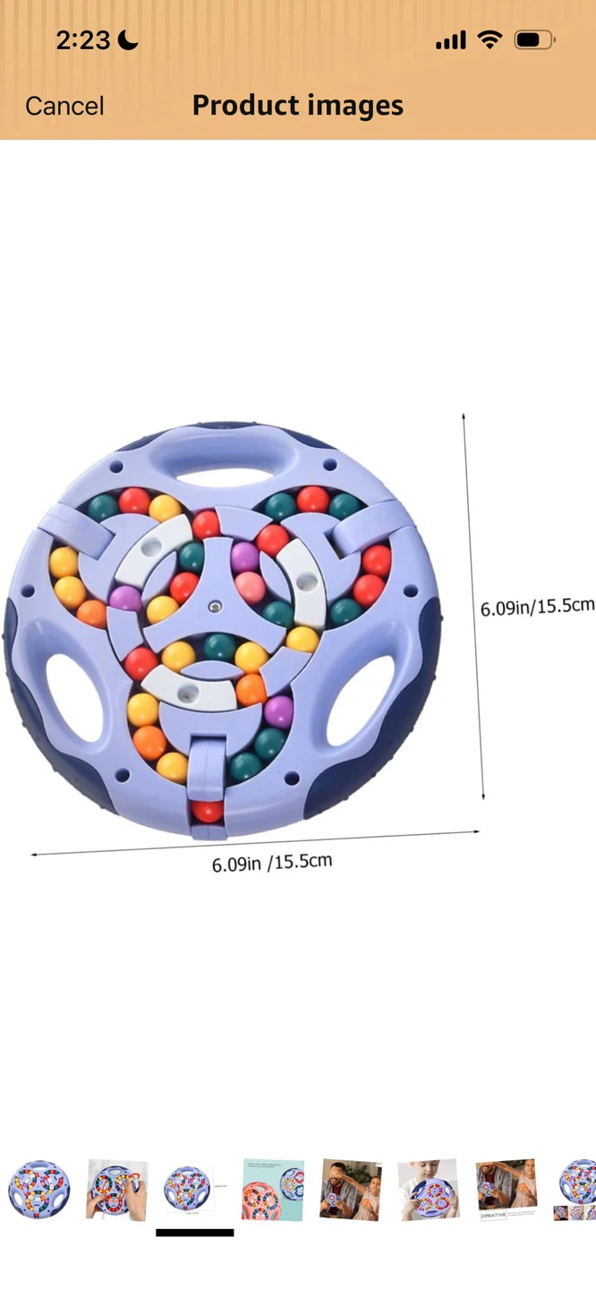 New-Rotating Puzzle Ball Toy!