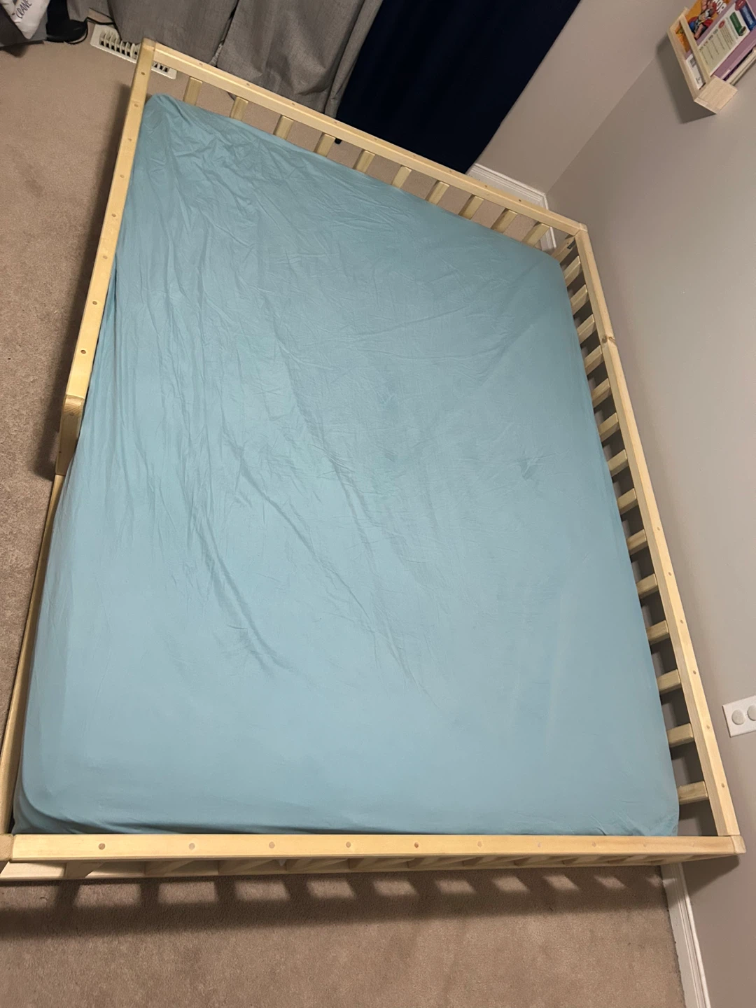Queen Size Montessori Floor Bed **Matress Not Included**