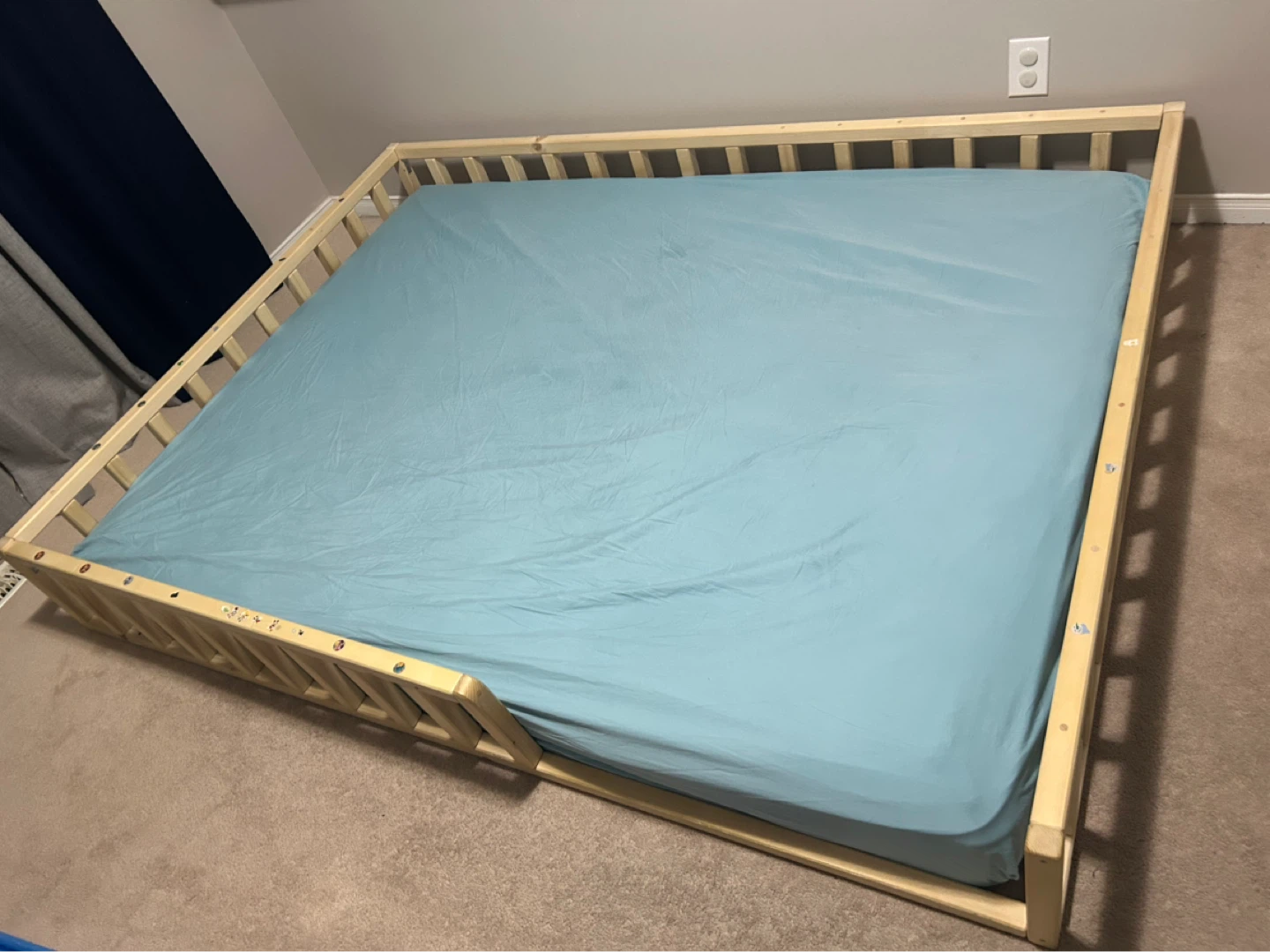 Queen Size Montessori Floor Bed **Matress Not Included** - photo 4